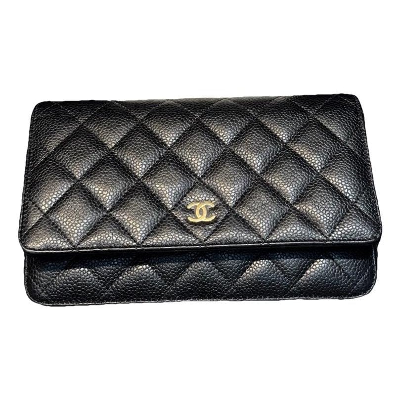 Wallet On Chain Timeless/Classique leather crossbody bag