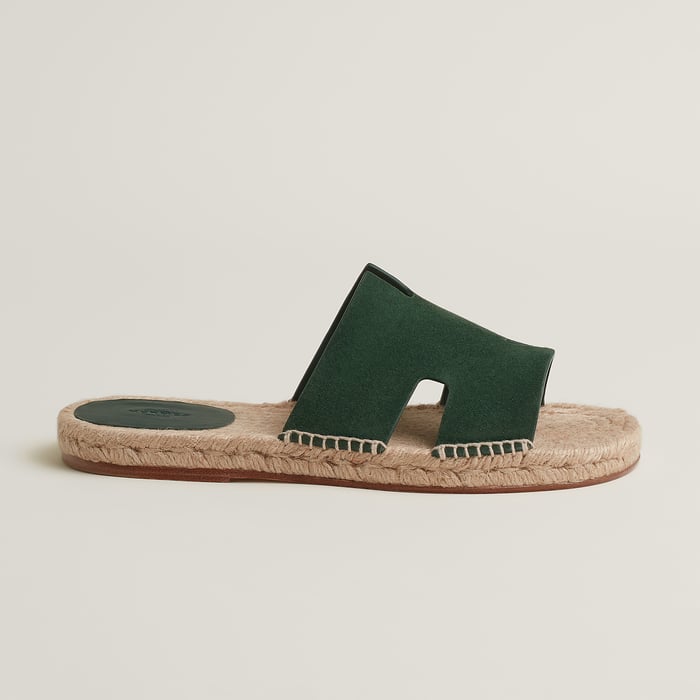 Vert Bouteille Antigua Espadrille