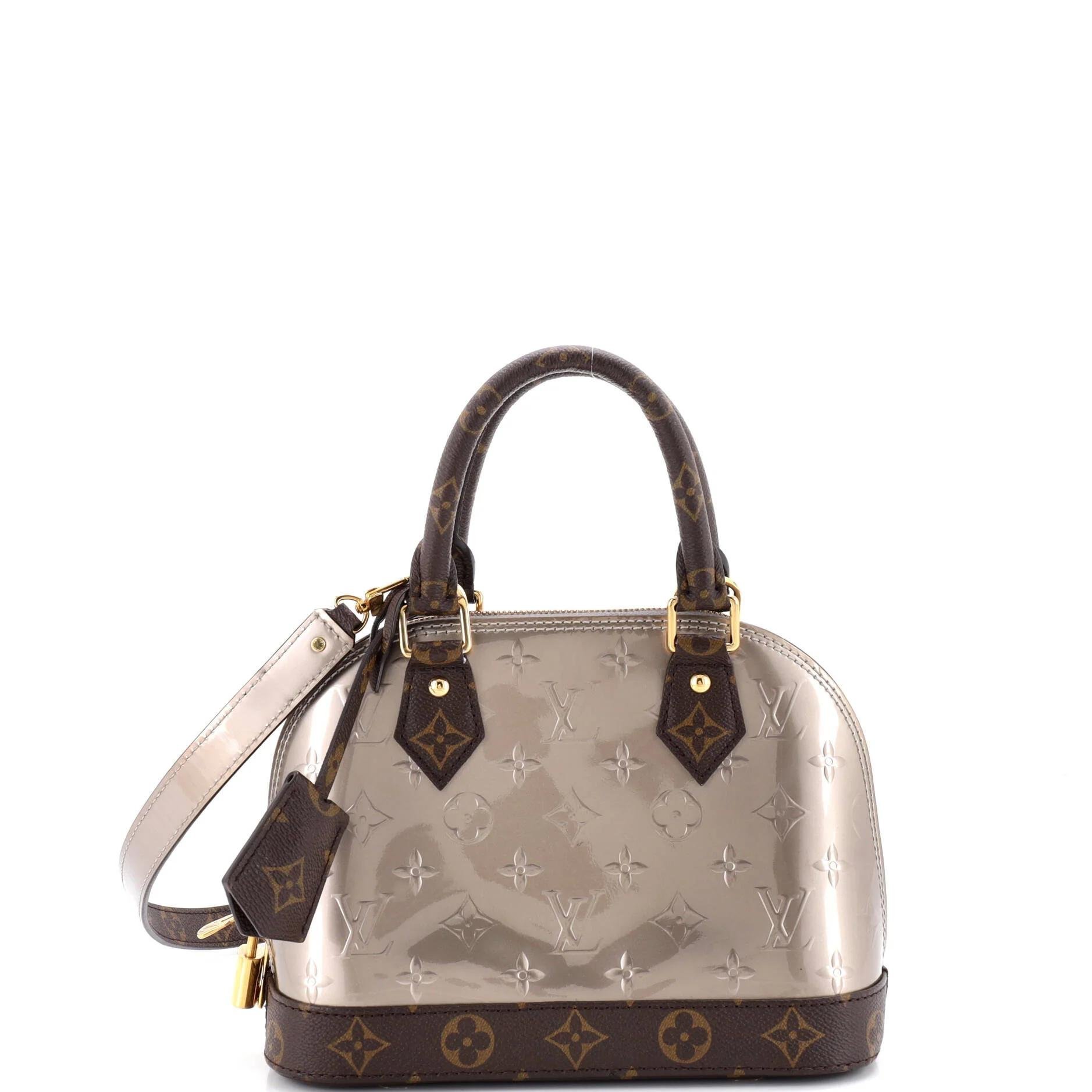 Patent leather crossbody bag
