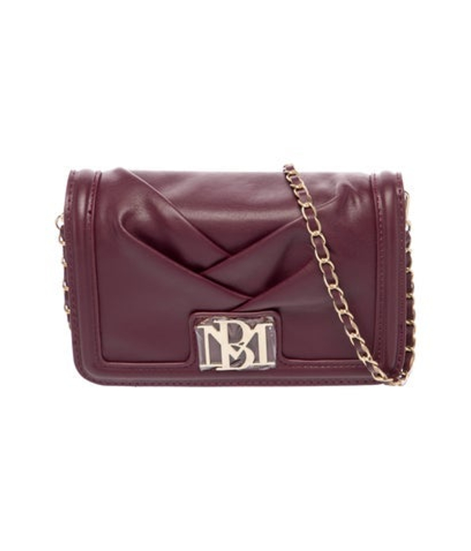 Badgley Mischka Mischka Leather Crossbody Bag