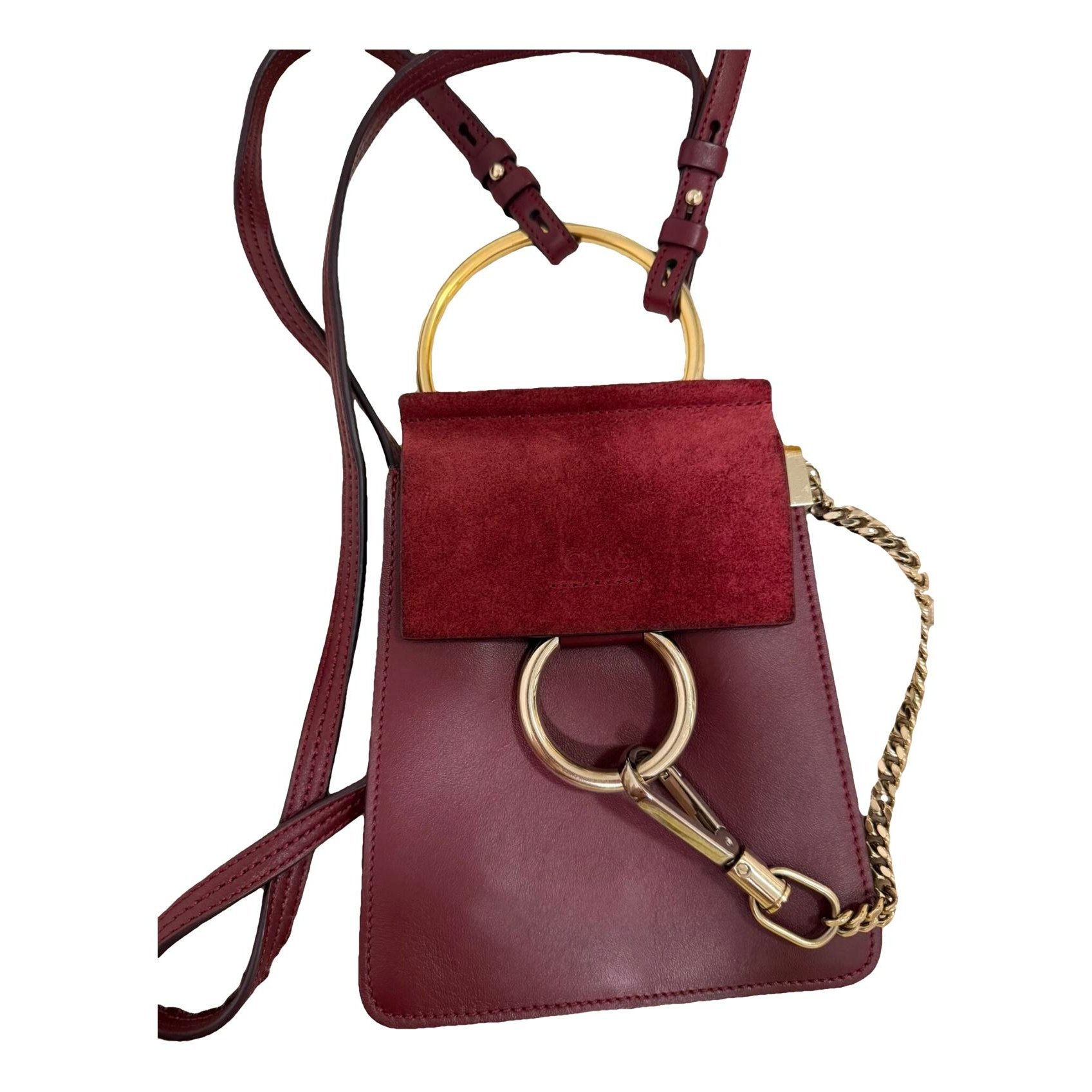 Faye leather bag