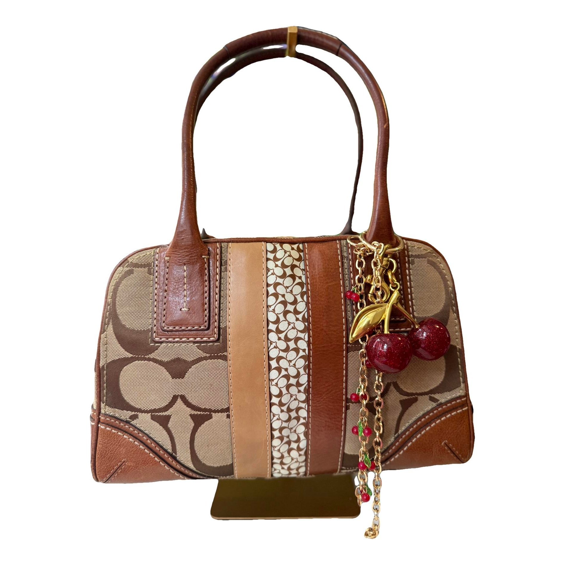 Leather handbag
