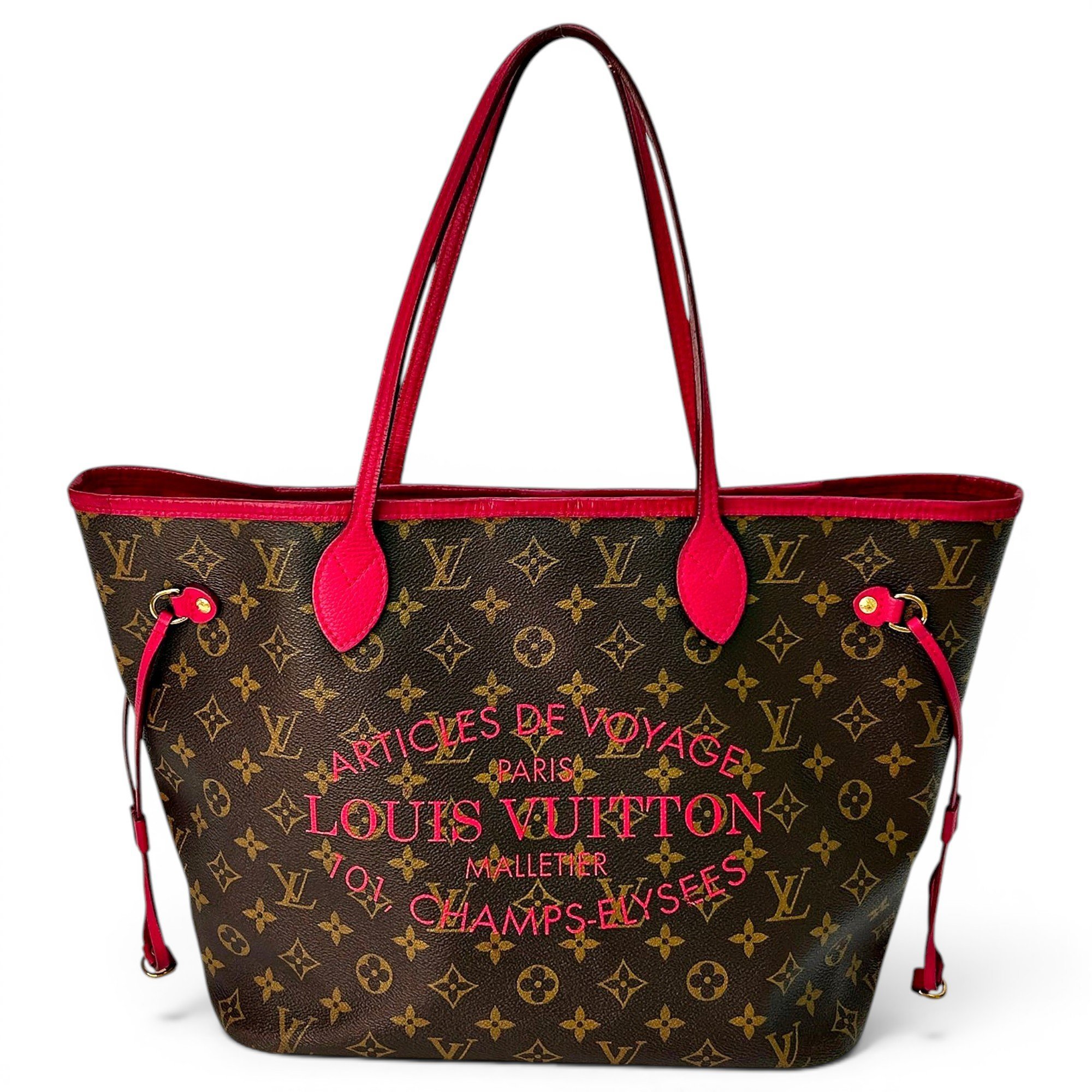 Neverfull leather tote