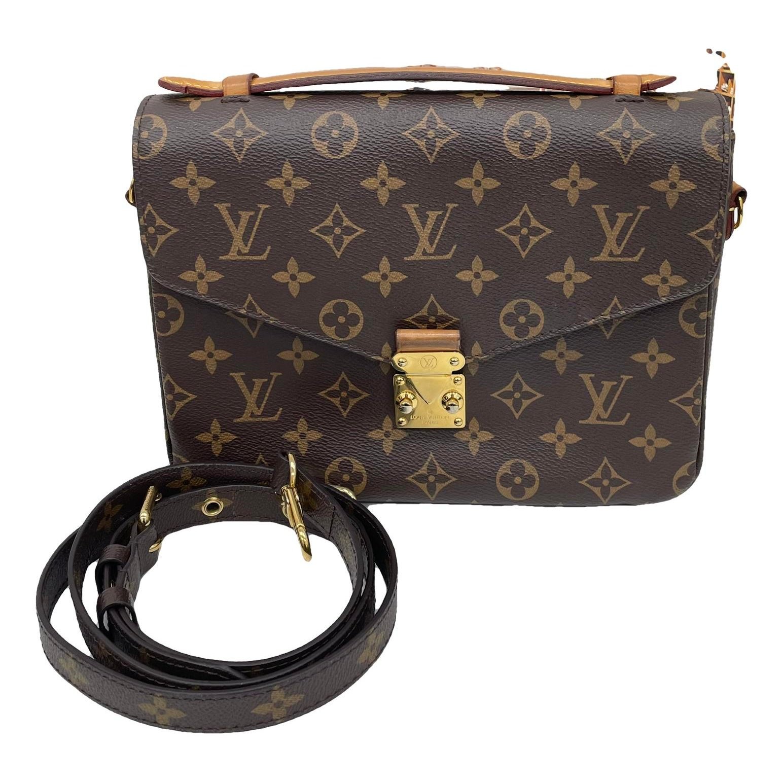 Metis leather handbag