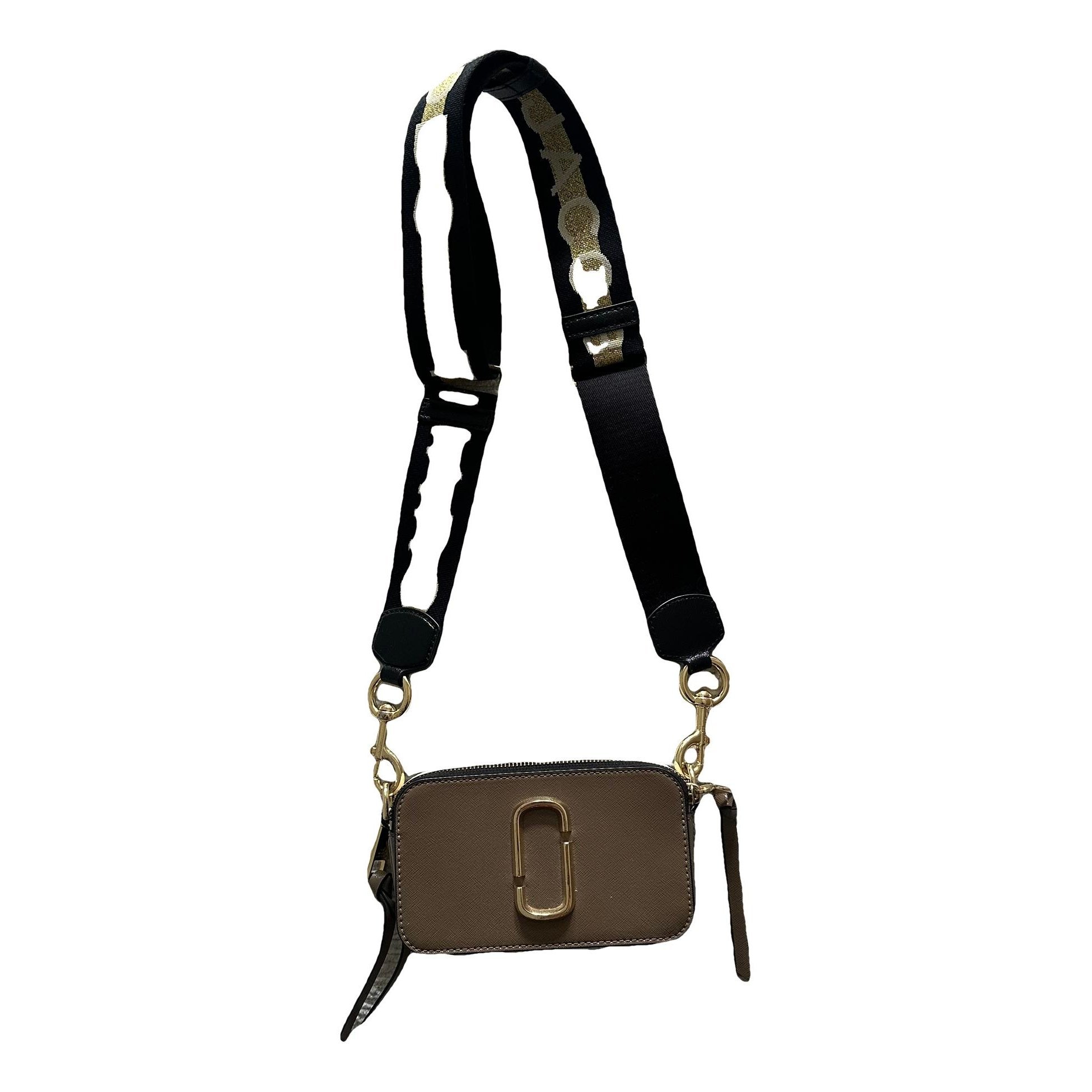 Snapshot leather crossbody bag