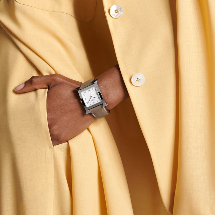 Sans Coloris Heure H Watch, Large Model, 34 MM