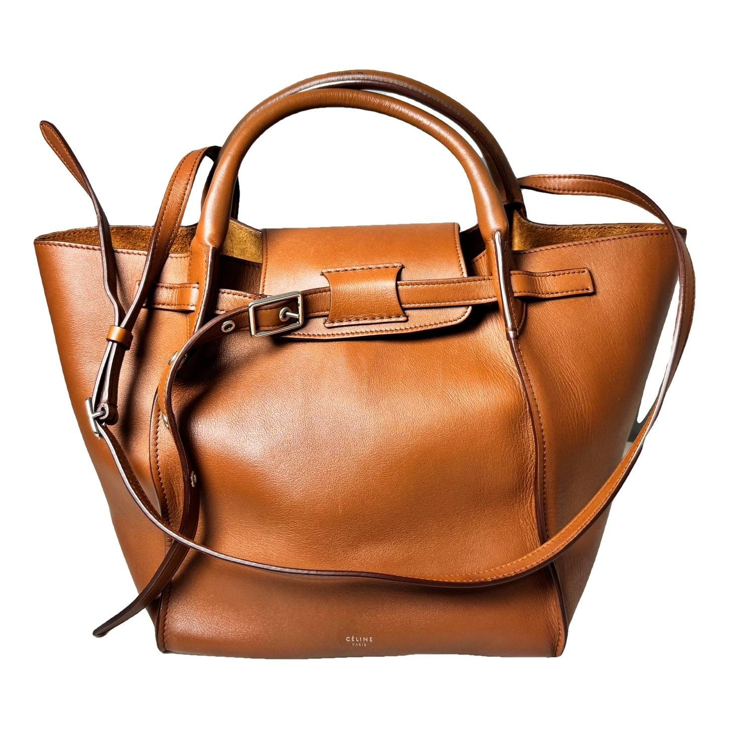 Big Bag leather handbag