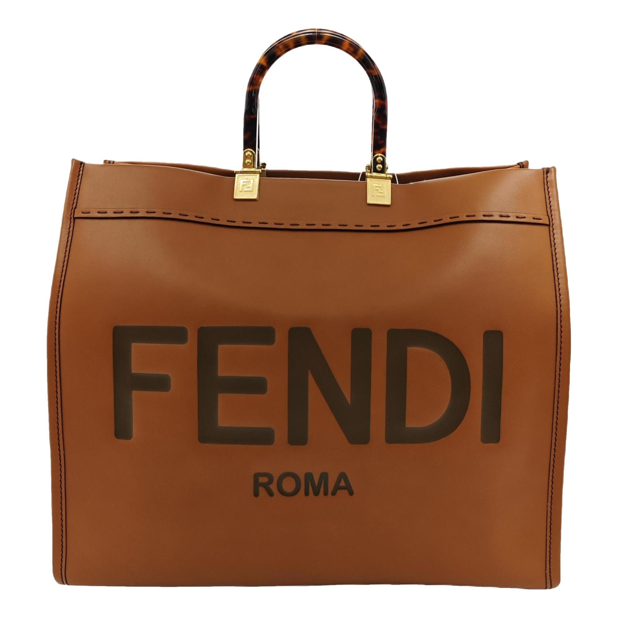 Sunshine leather tote