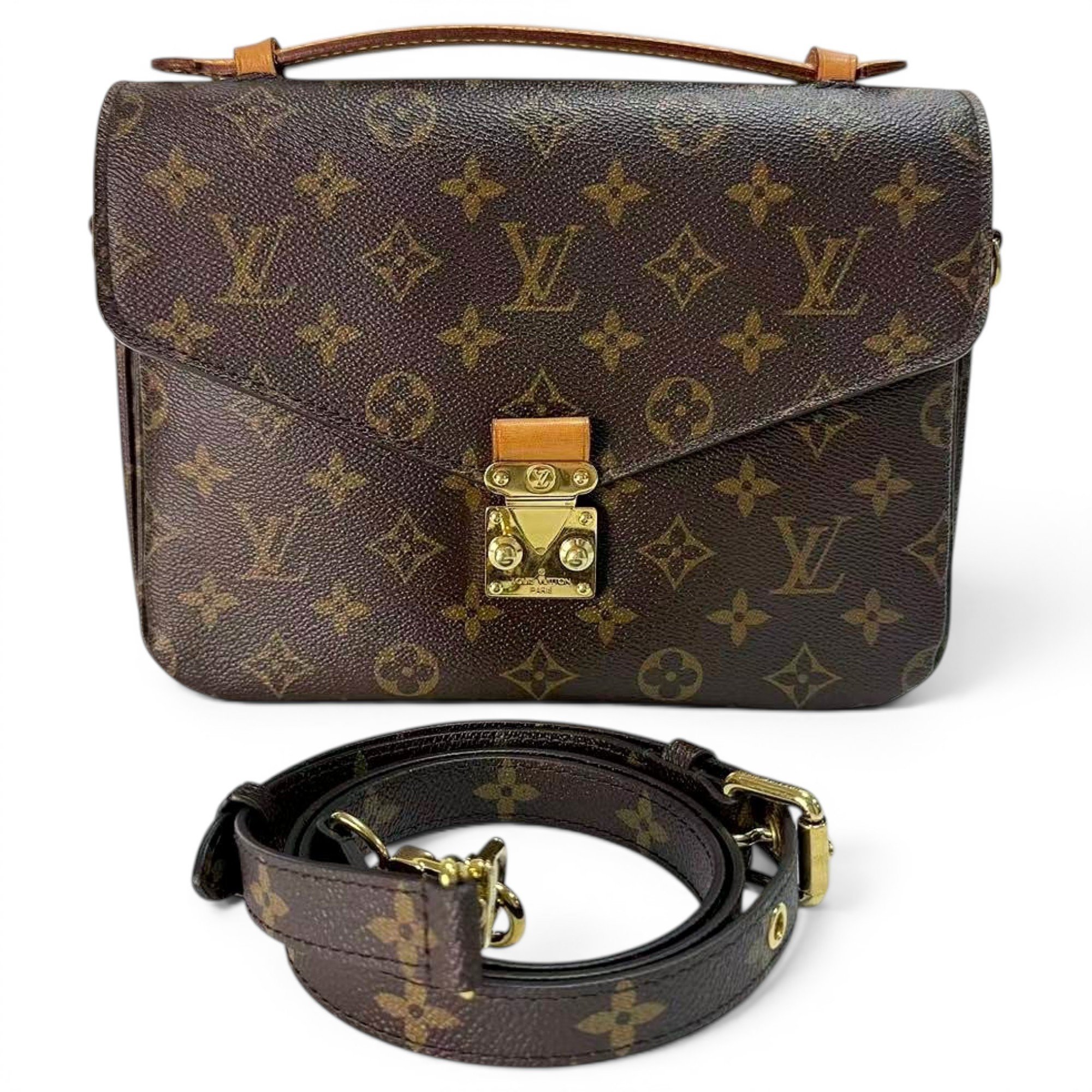 Metis leather crossbody bag
