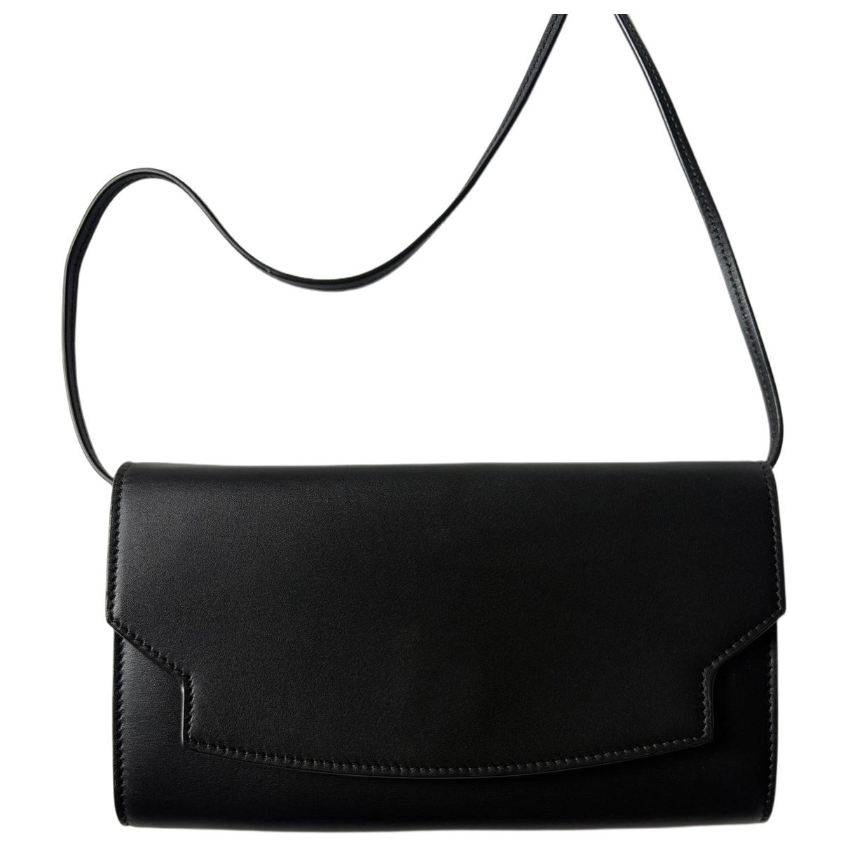 The Row Leather clutch bag