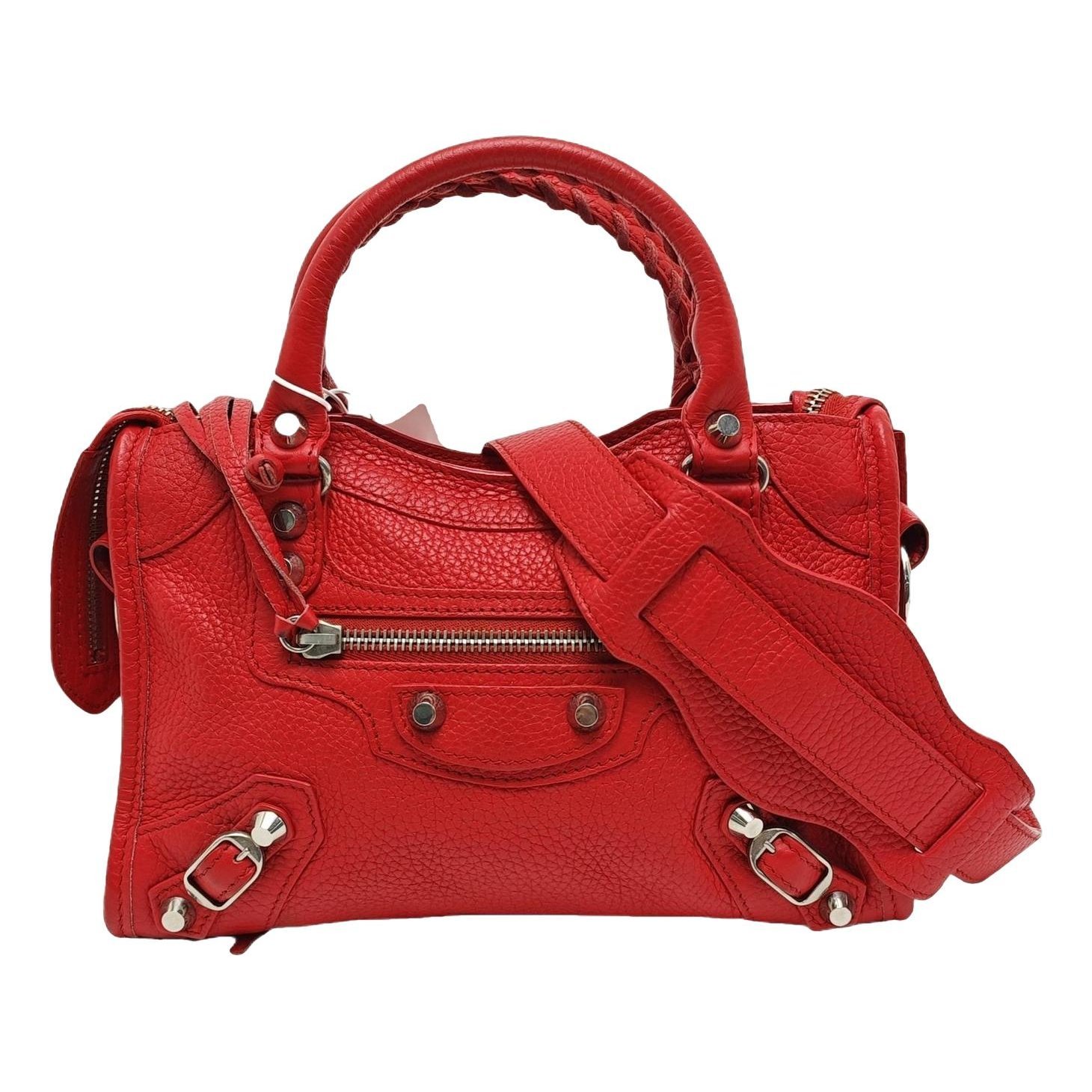 Leather handbag