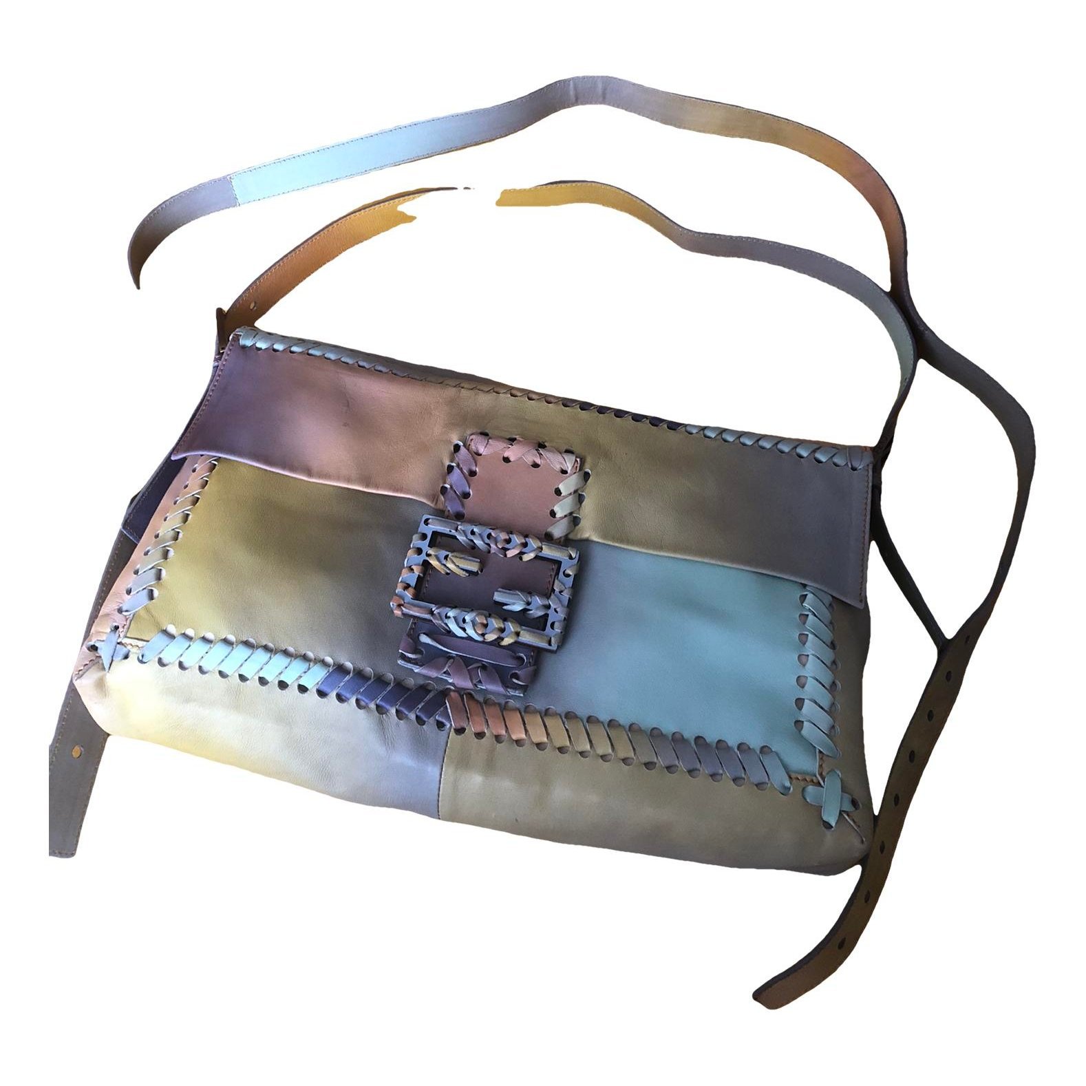 Fendi Baguette leather handbag