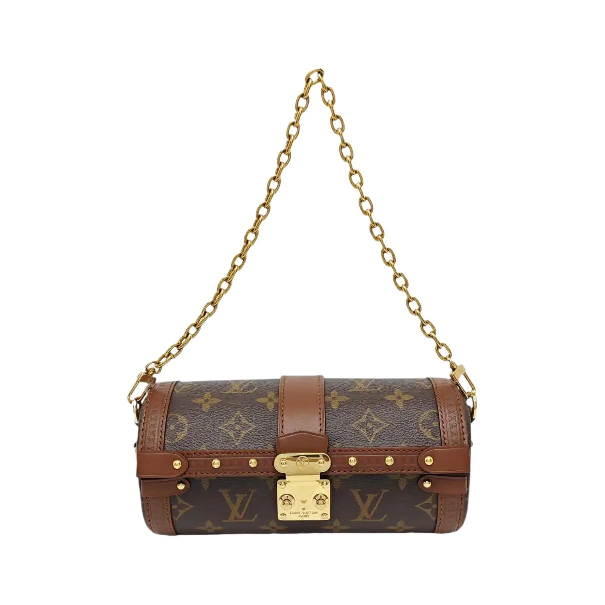Papillon leather handbag