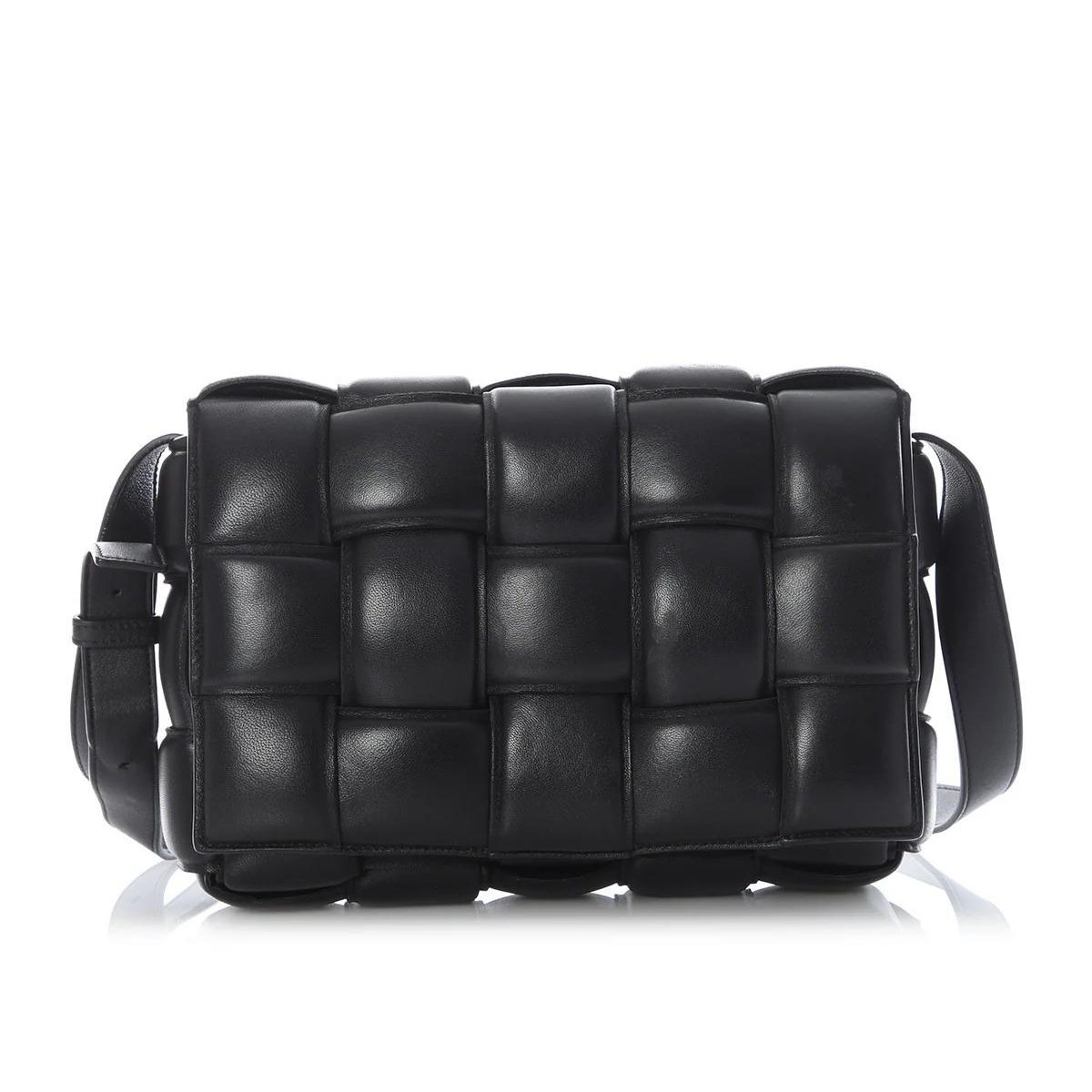 Cassette leather crossbody bag