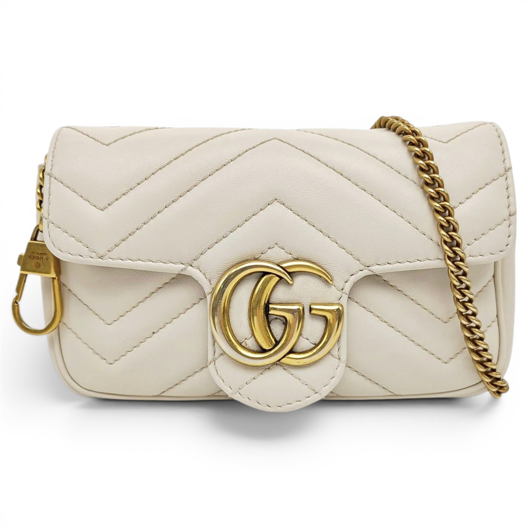 GG Marmont Flap leather crossbody bag