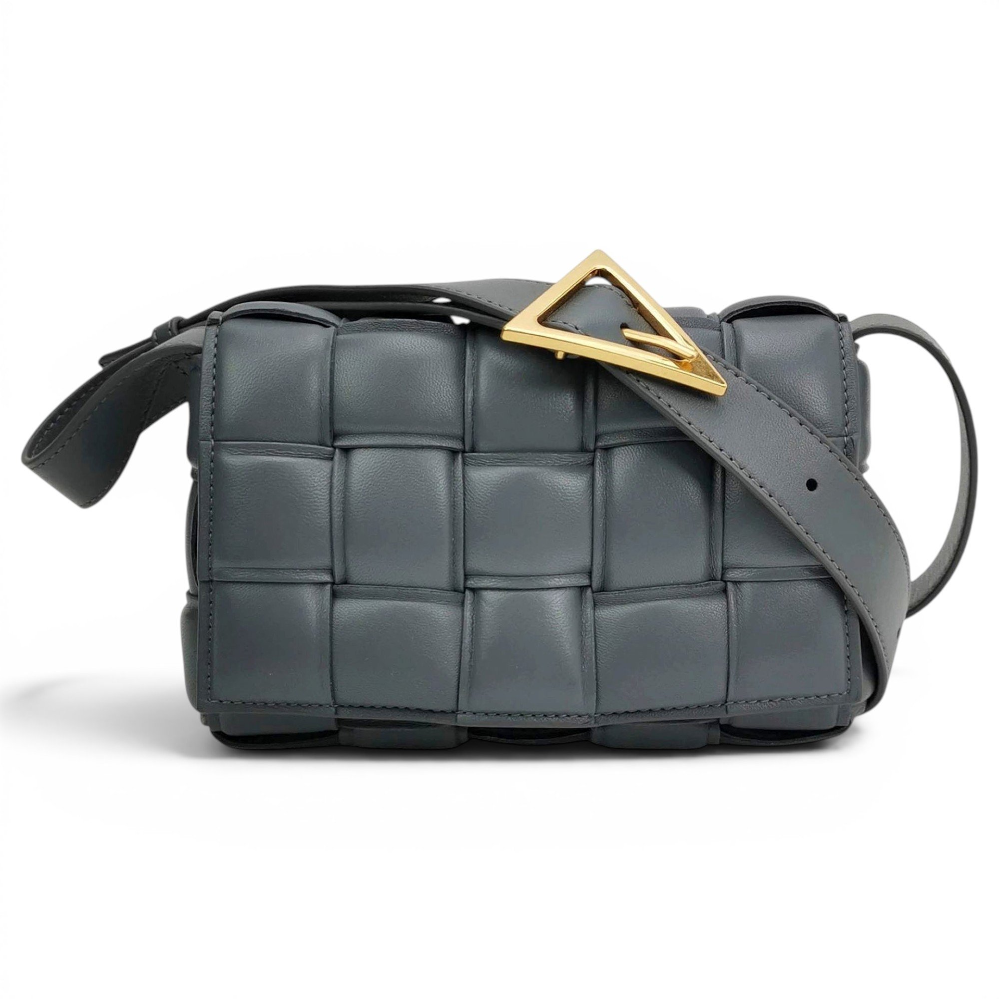 Brick Cassette leather handbag
