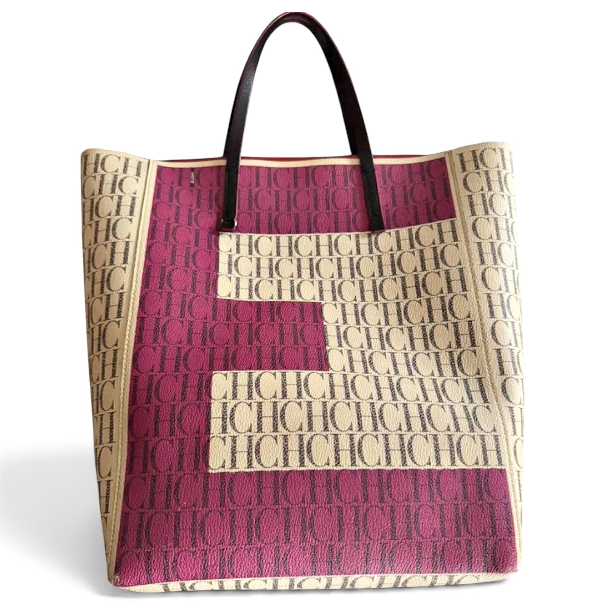 Leather tote