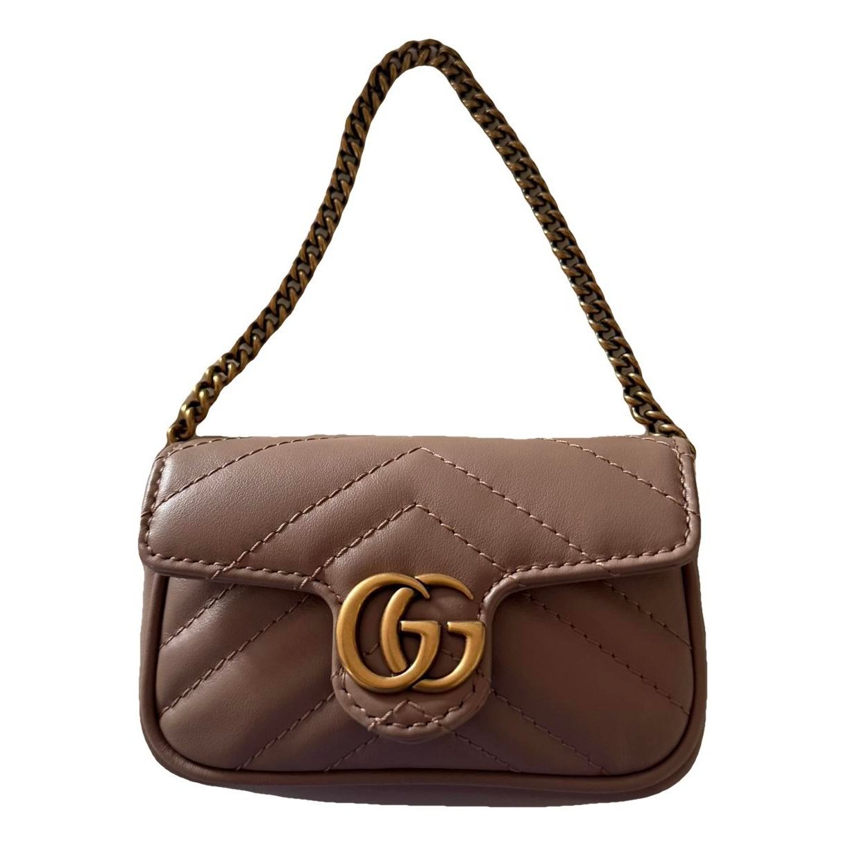 GG Marmont Flap leather crossbody bag