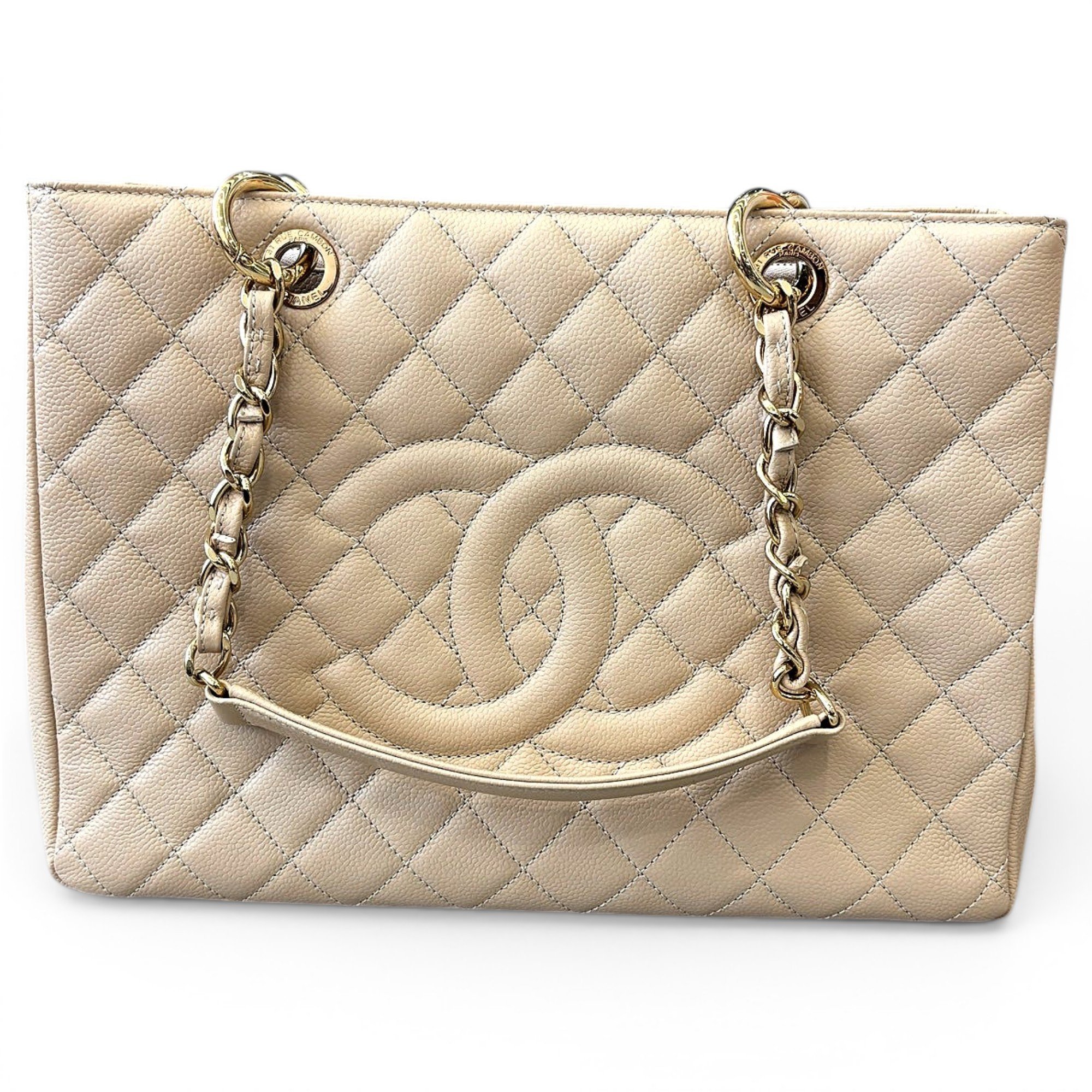 Grand shopping leather handbag
