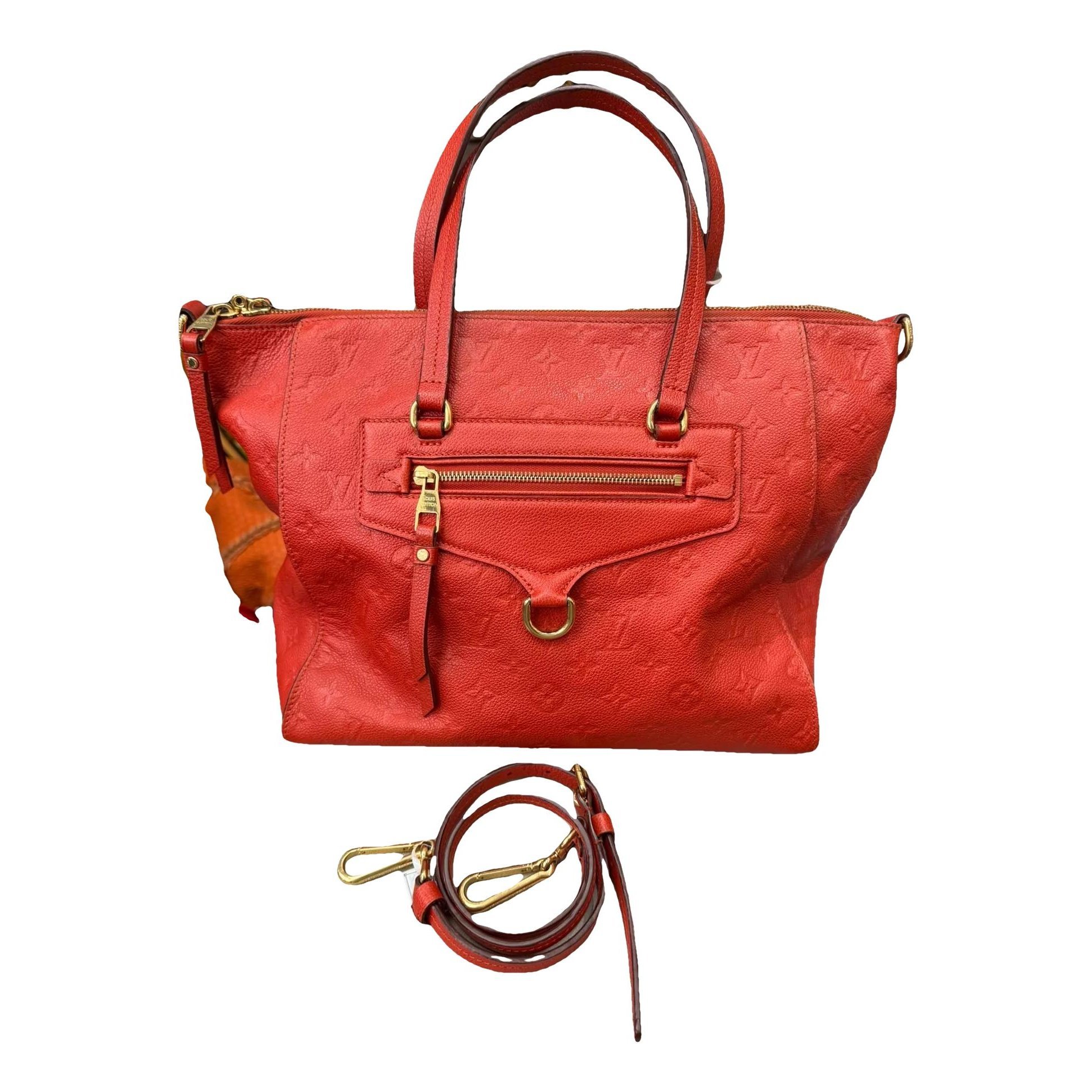 Lumineuse leather handbag