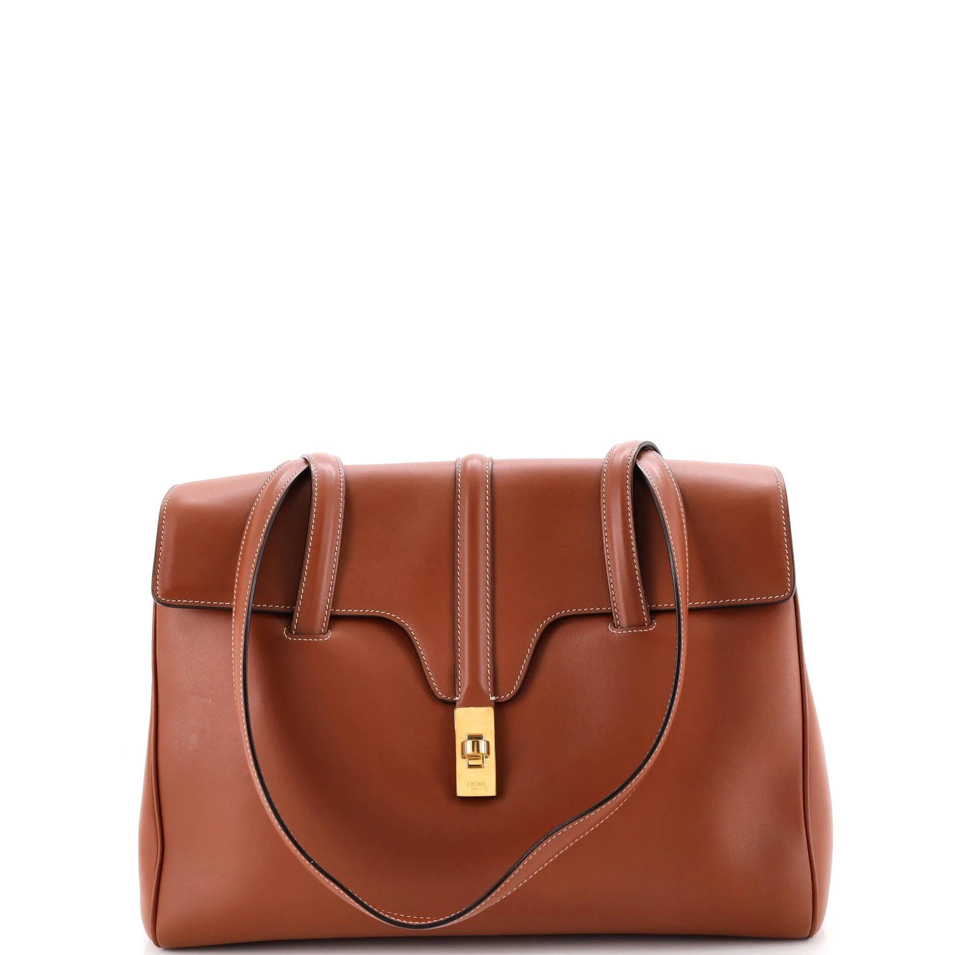 Leather handbag