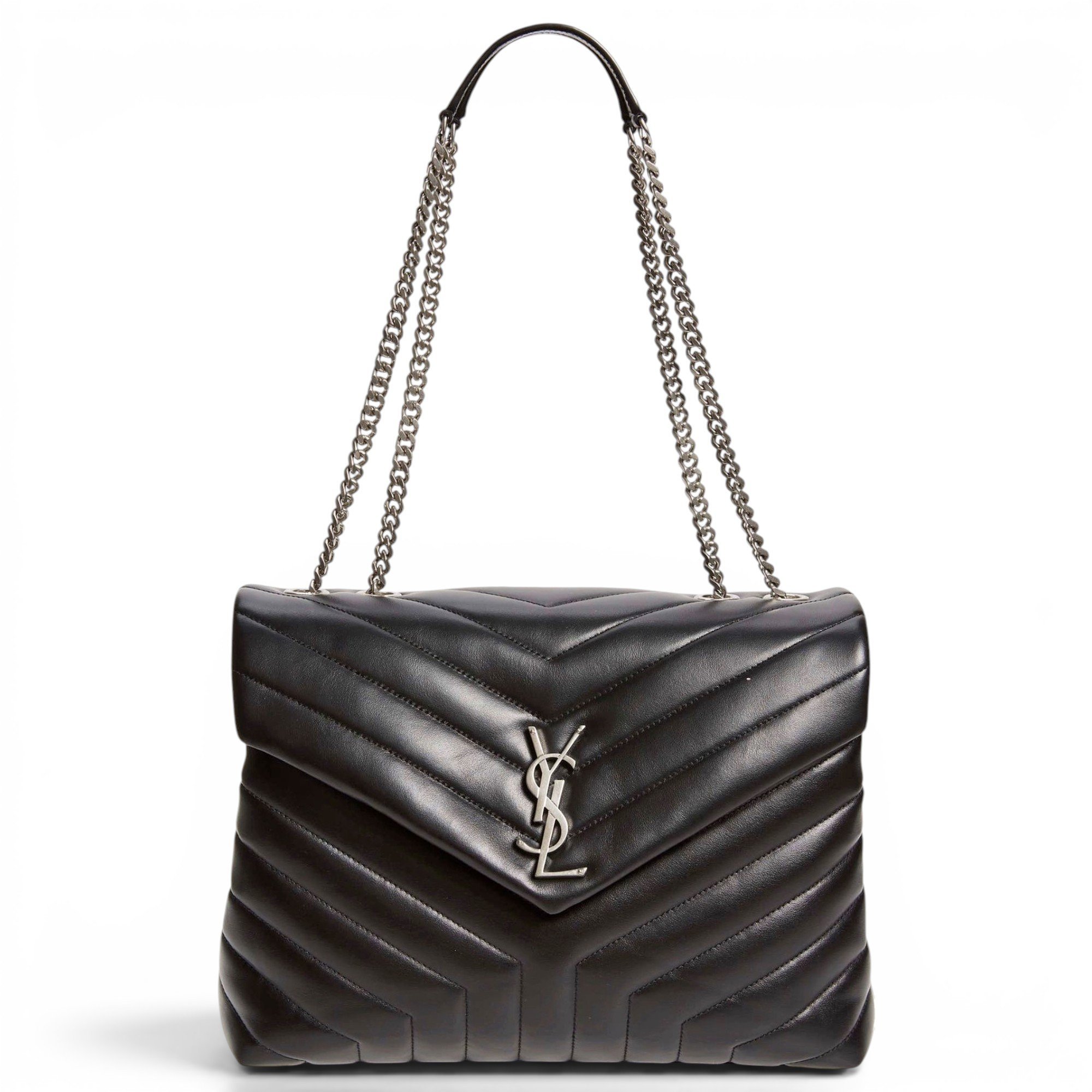 Loulou leather crossbody bag