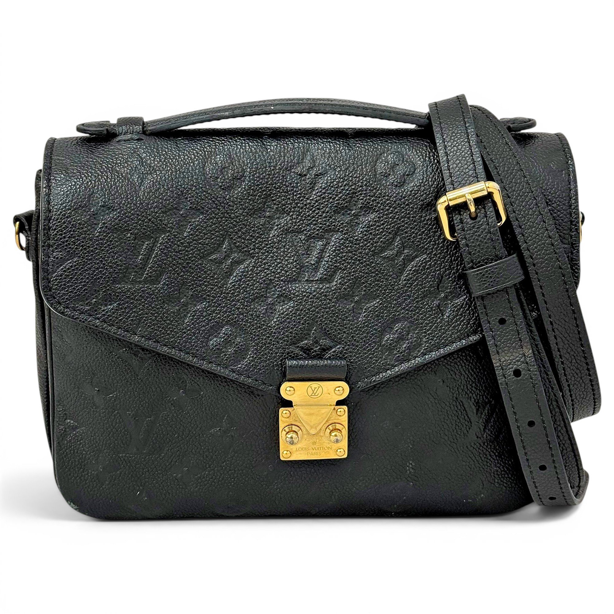 Metis leather handbag