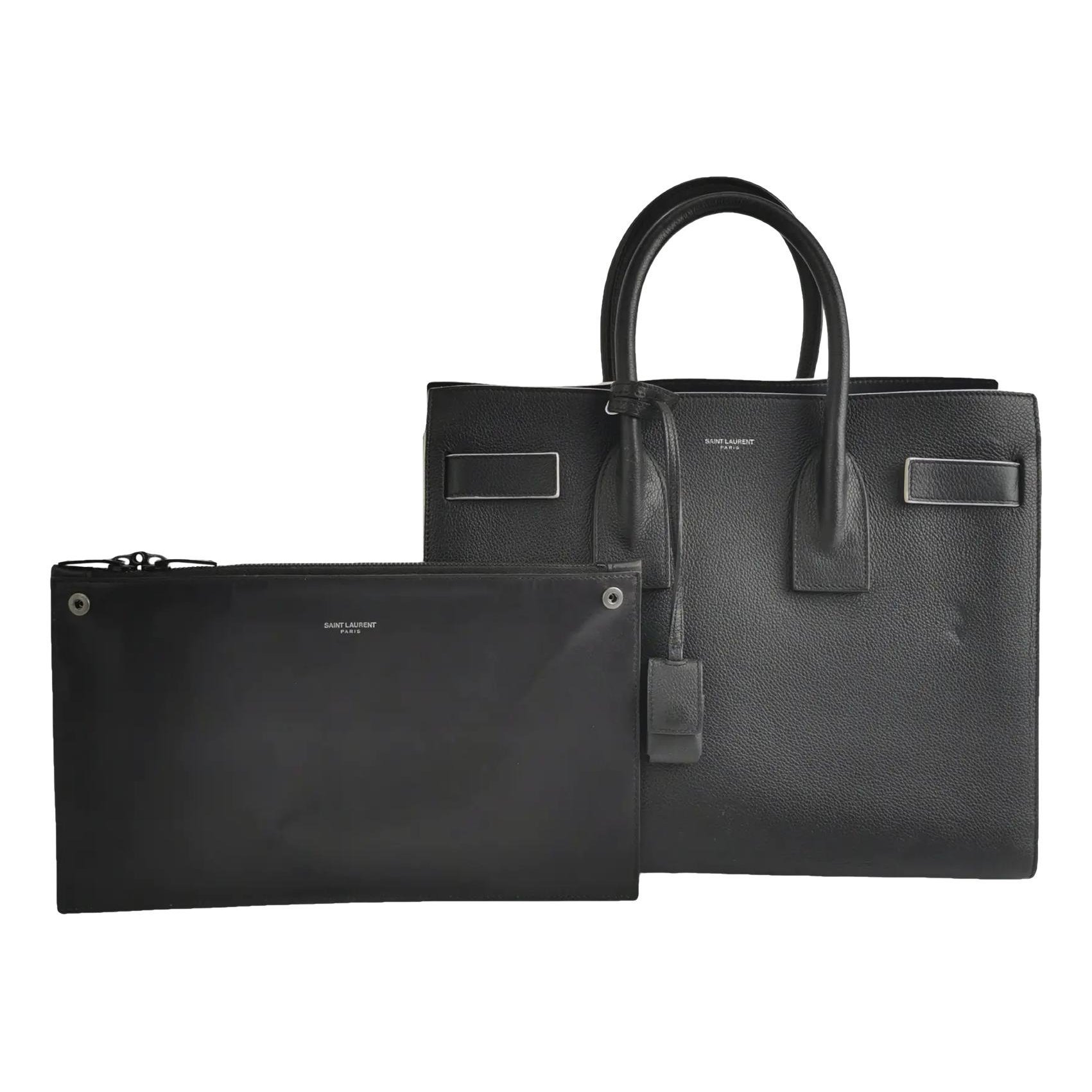 Sac de Jour leather tote