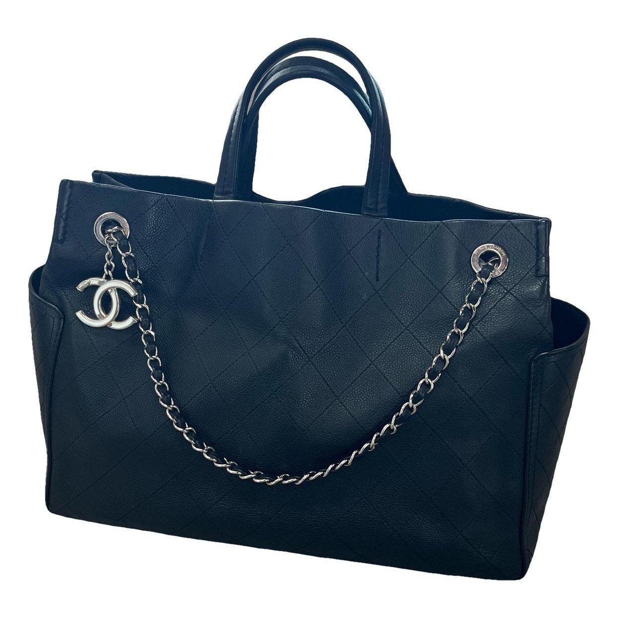 Paris-Biarritz leather tote