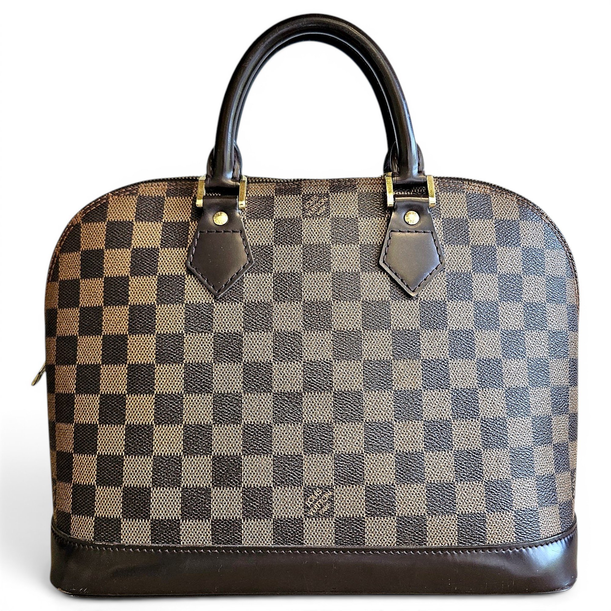 Alma leather handbag