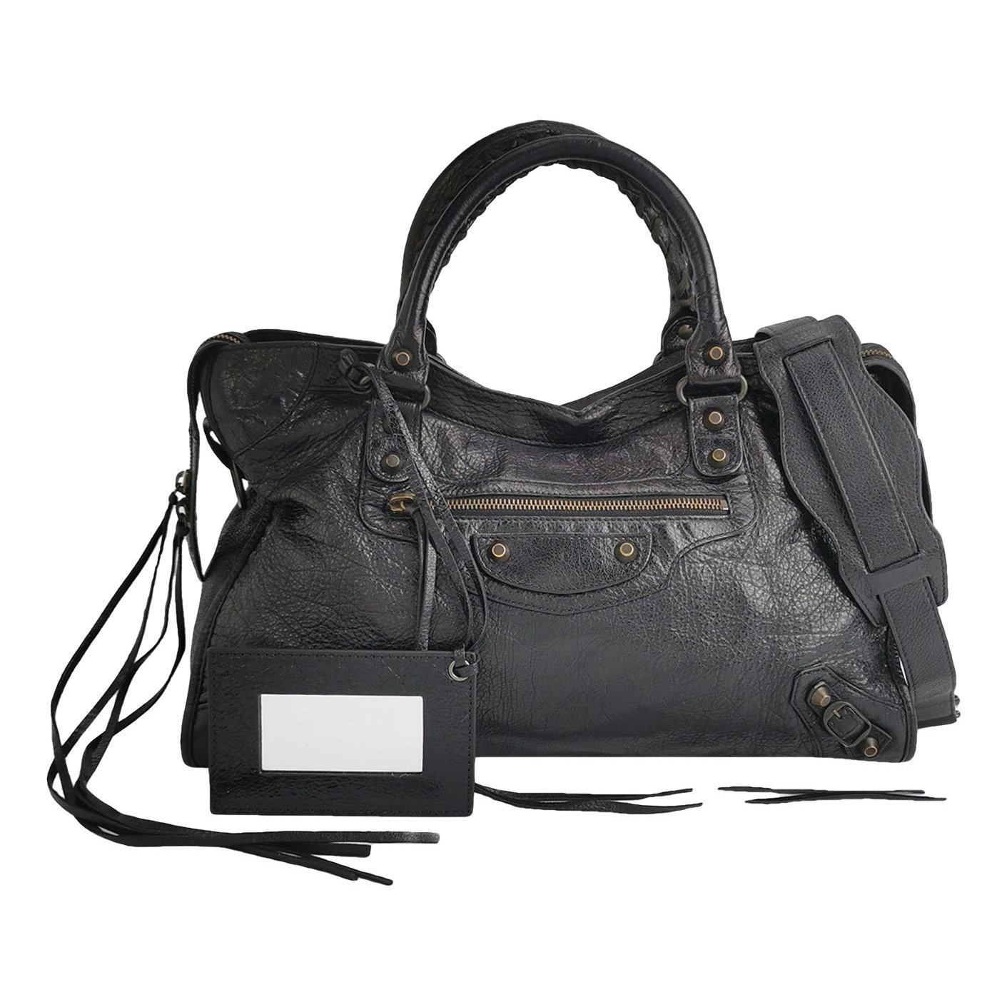 Balenciaga City leather handbag
