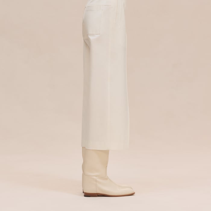 Blanc Naturel Cropped Pants