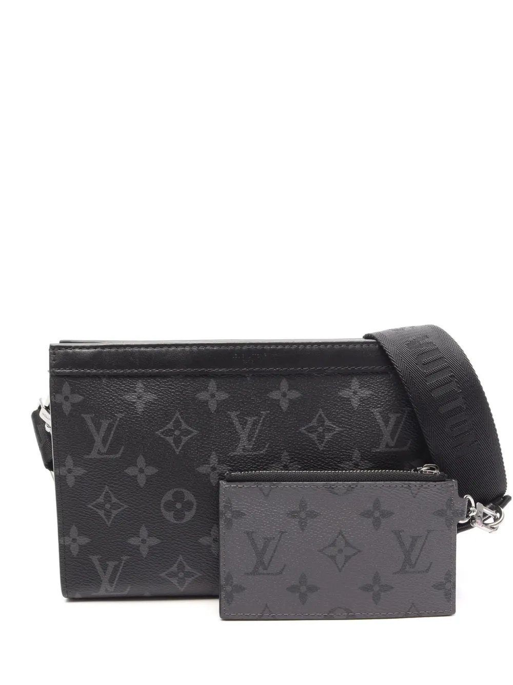 2010-2026 Monogram Eclipse Gaston Wearable Wallet crossbody bag