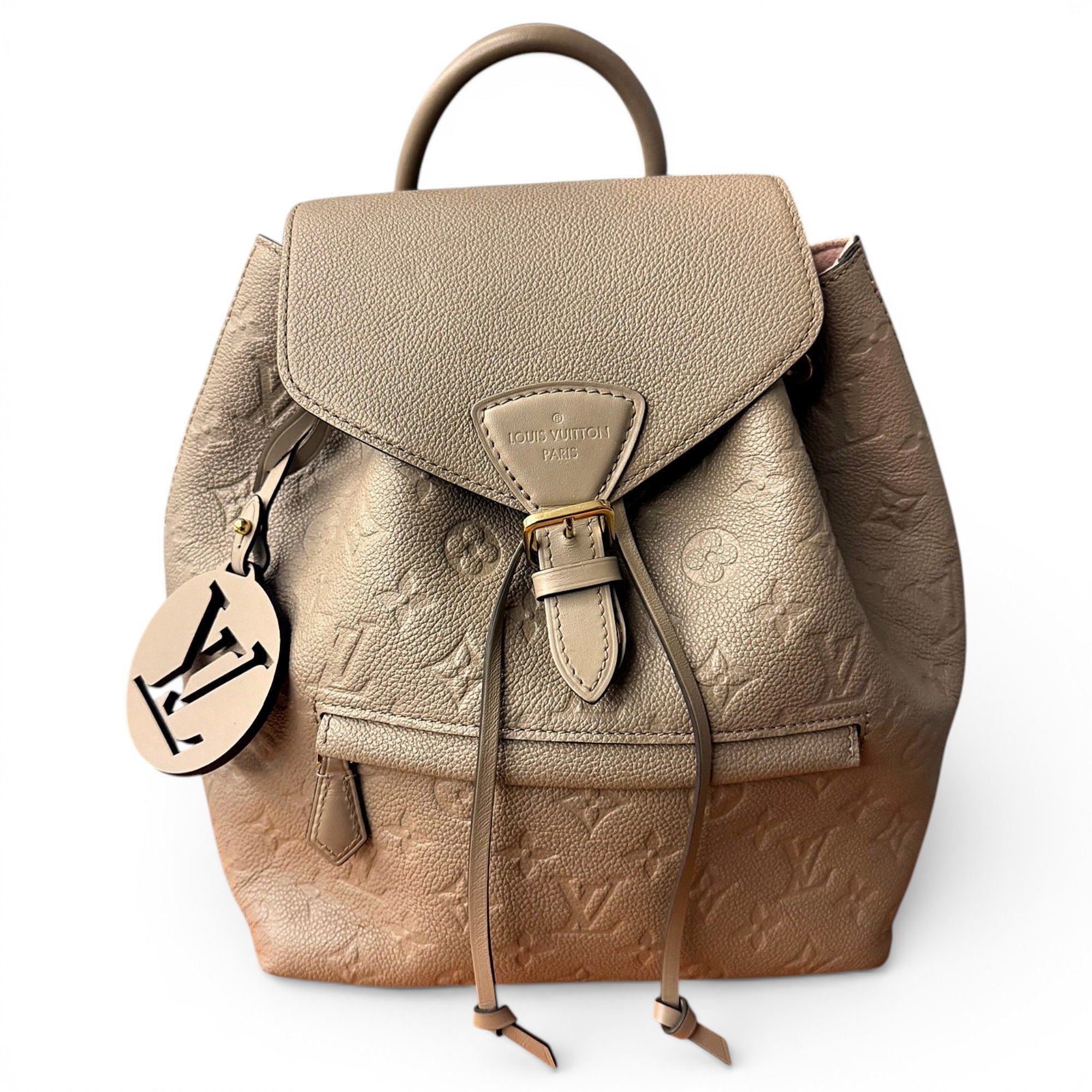 Montsouris leather backpack