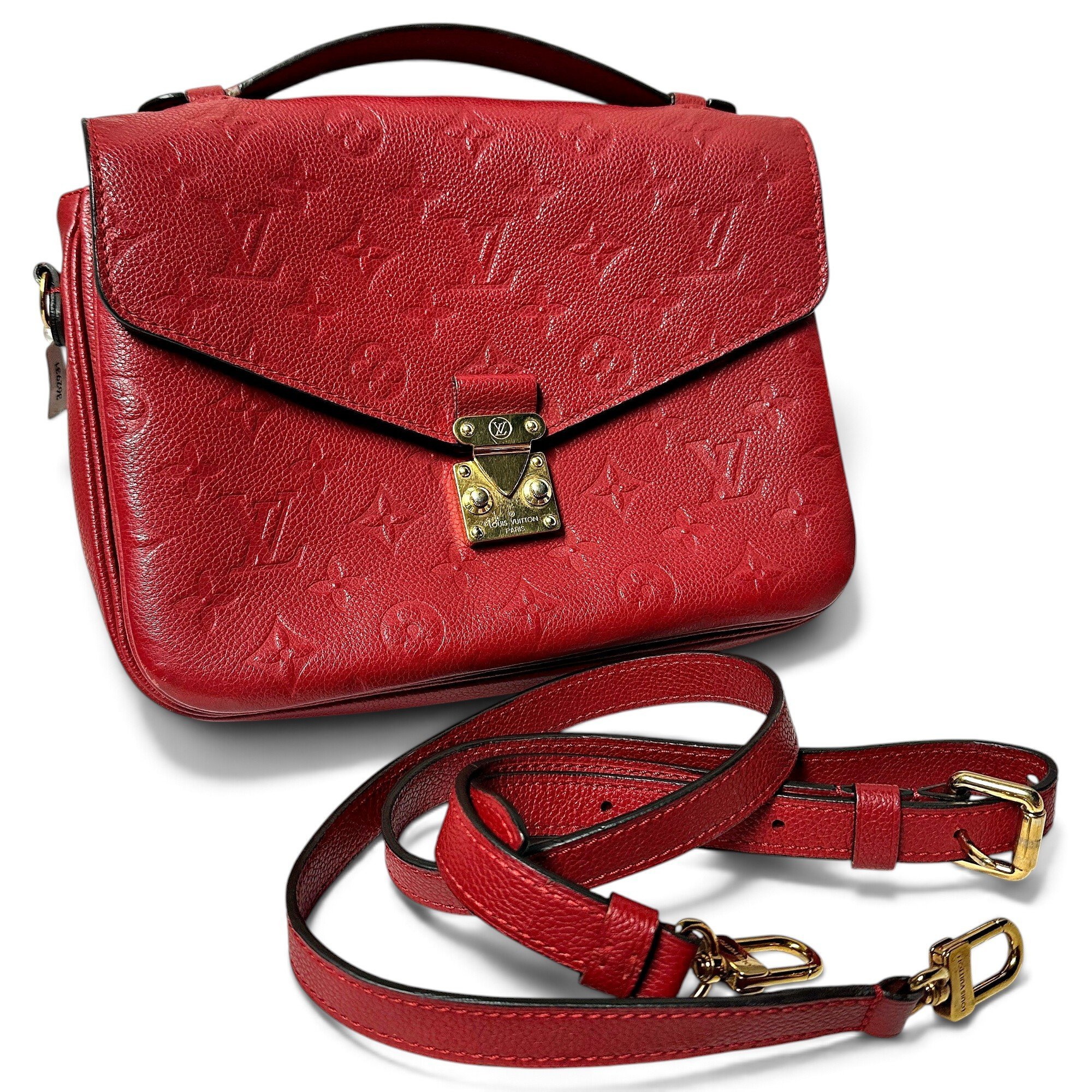 Metis leather handbag