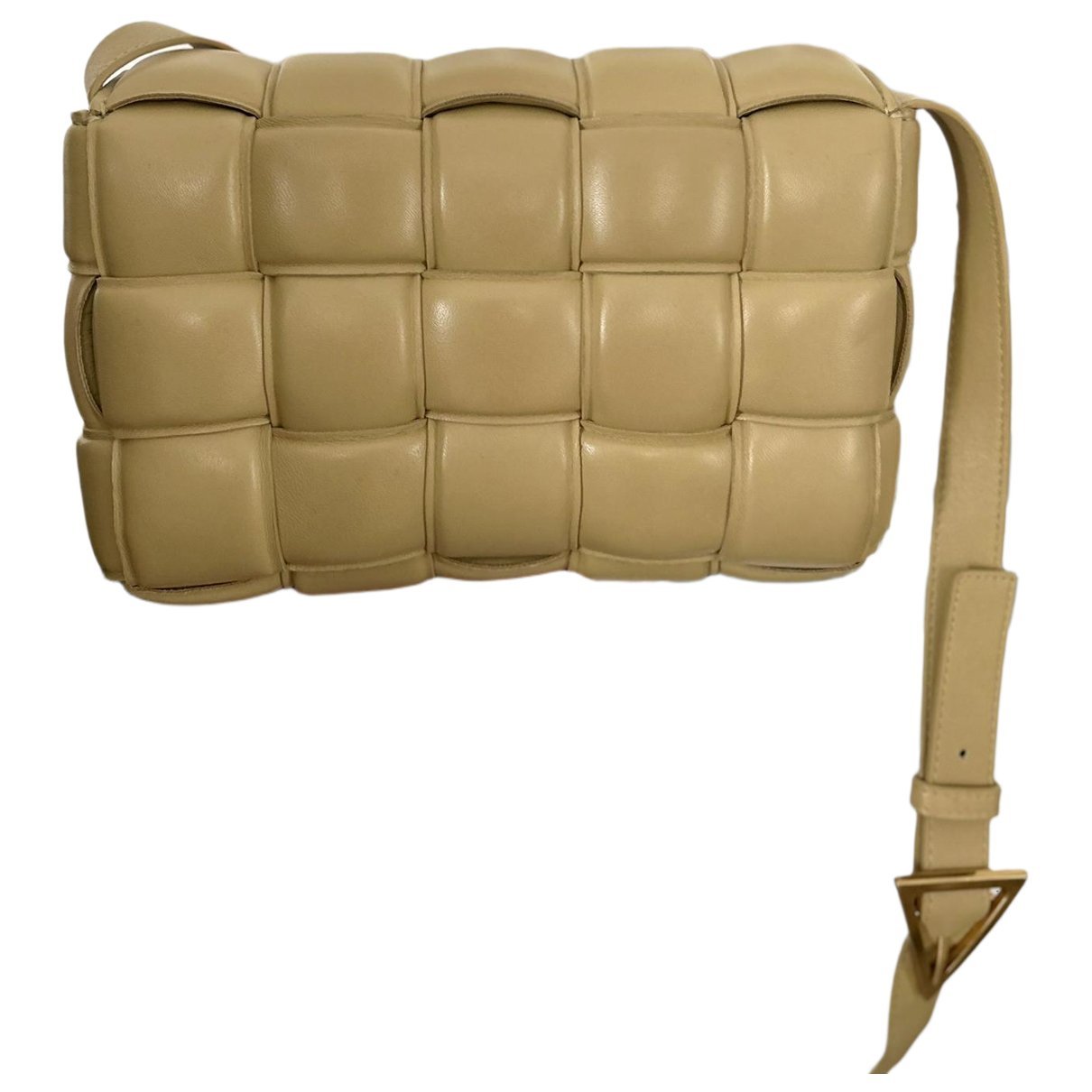 Cassette leather crossbody bag