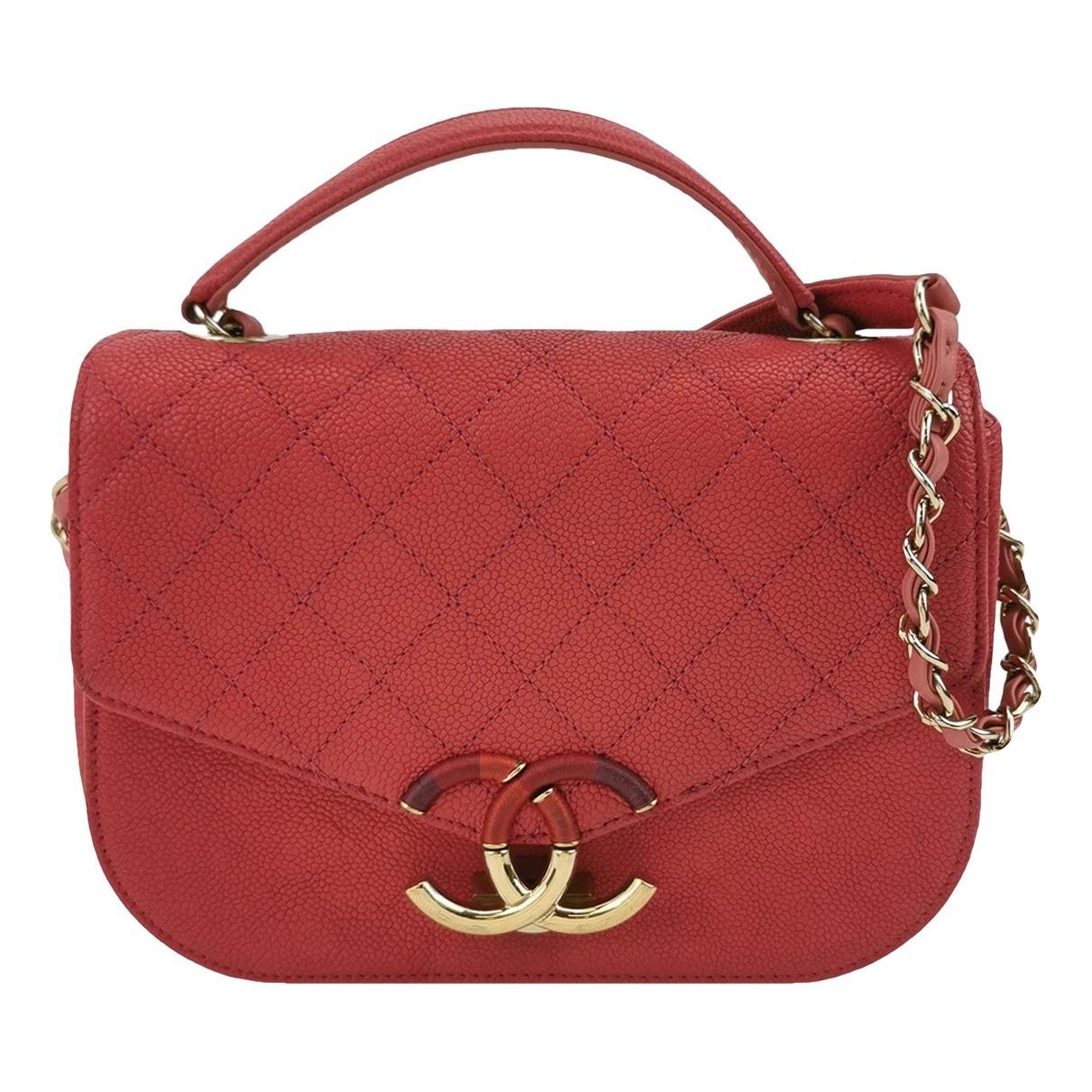 Leather handbag