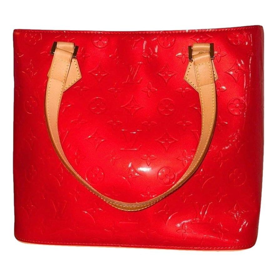 Houston patent leather handbag