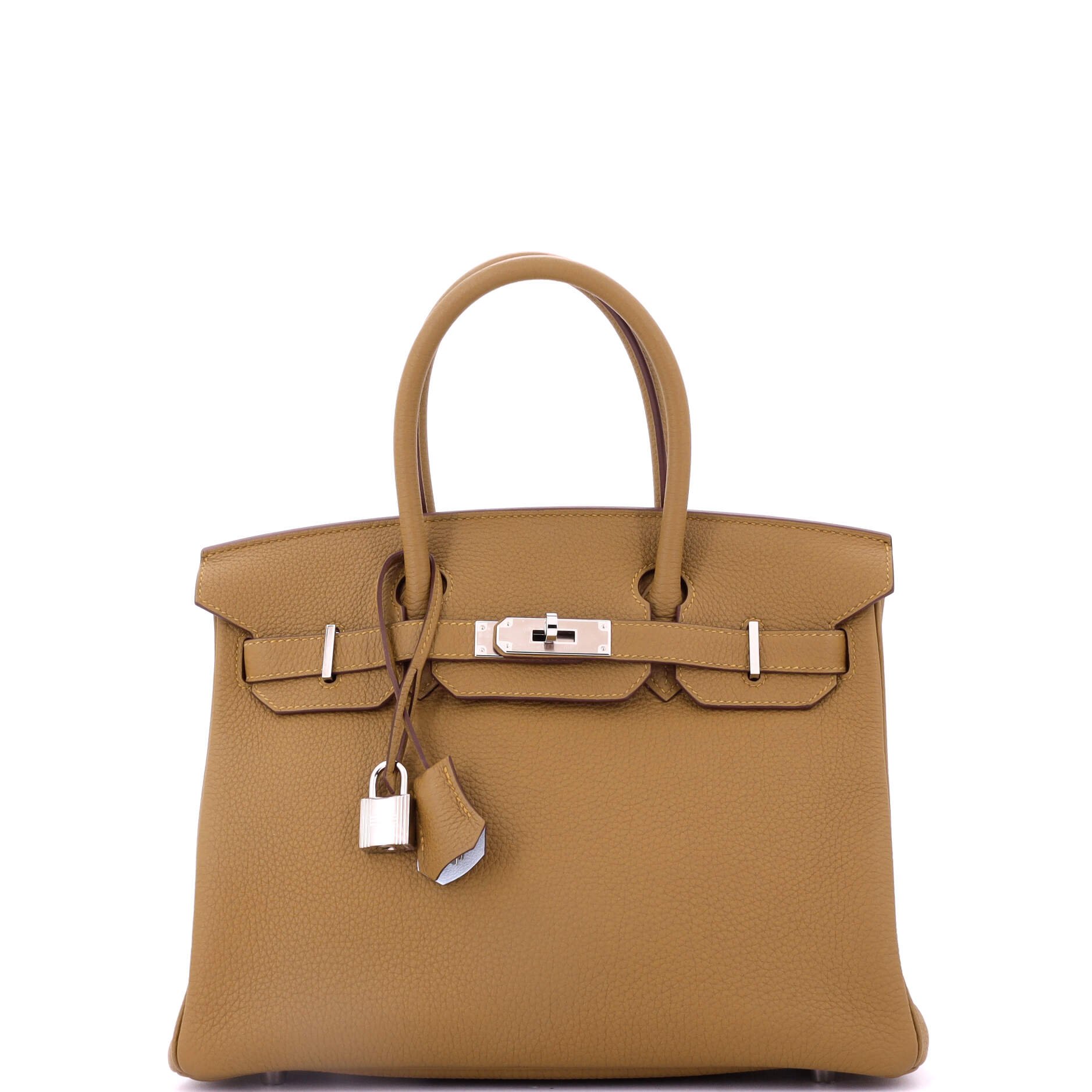 Hermes Birkin Handbag Verso Togo with Palladium Hardware 30