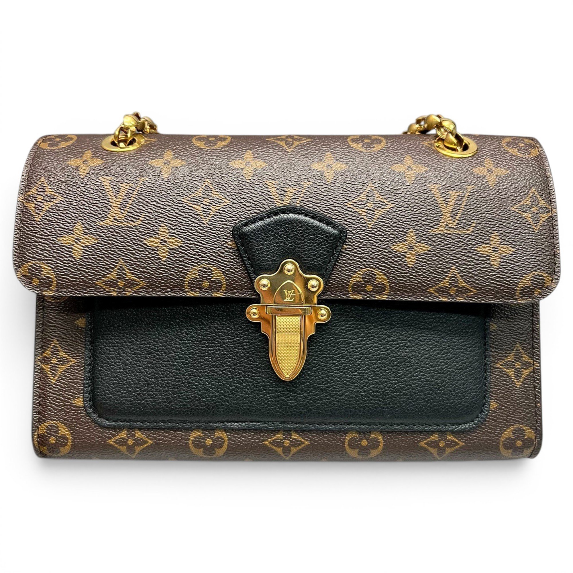 Victoire leather handbag