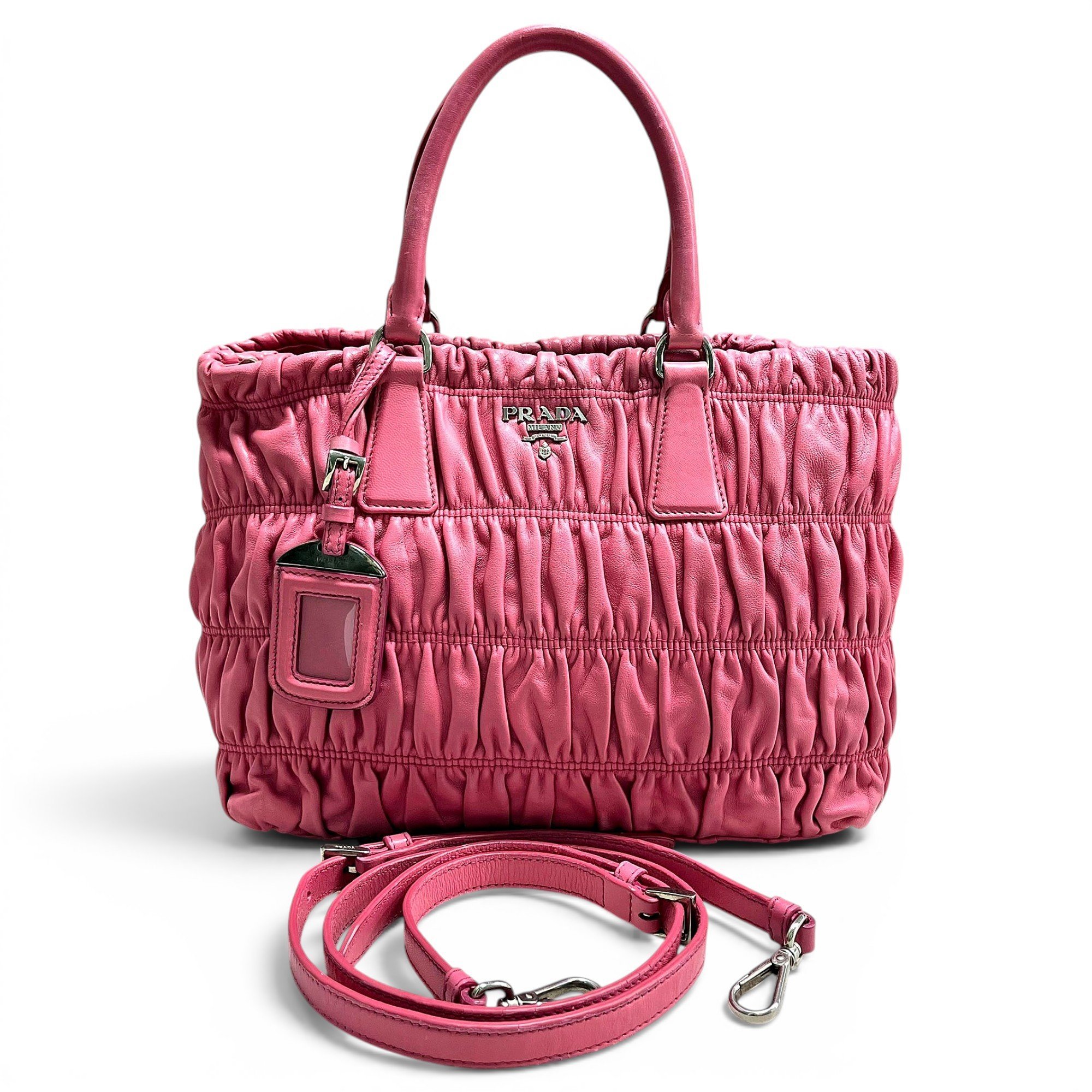 Leather handbag