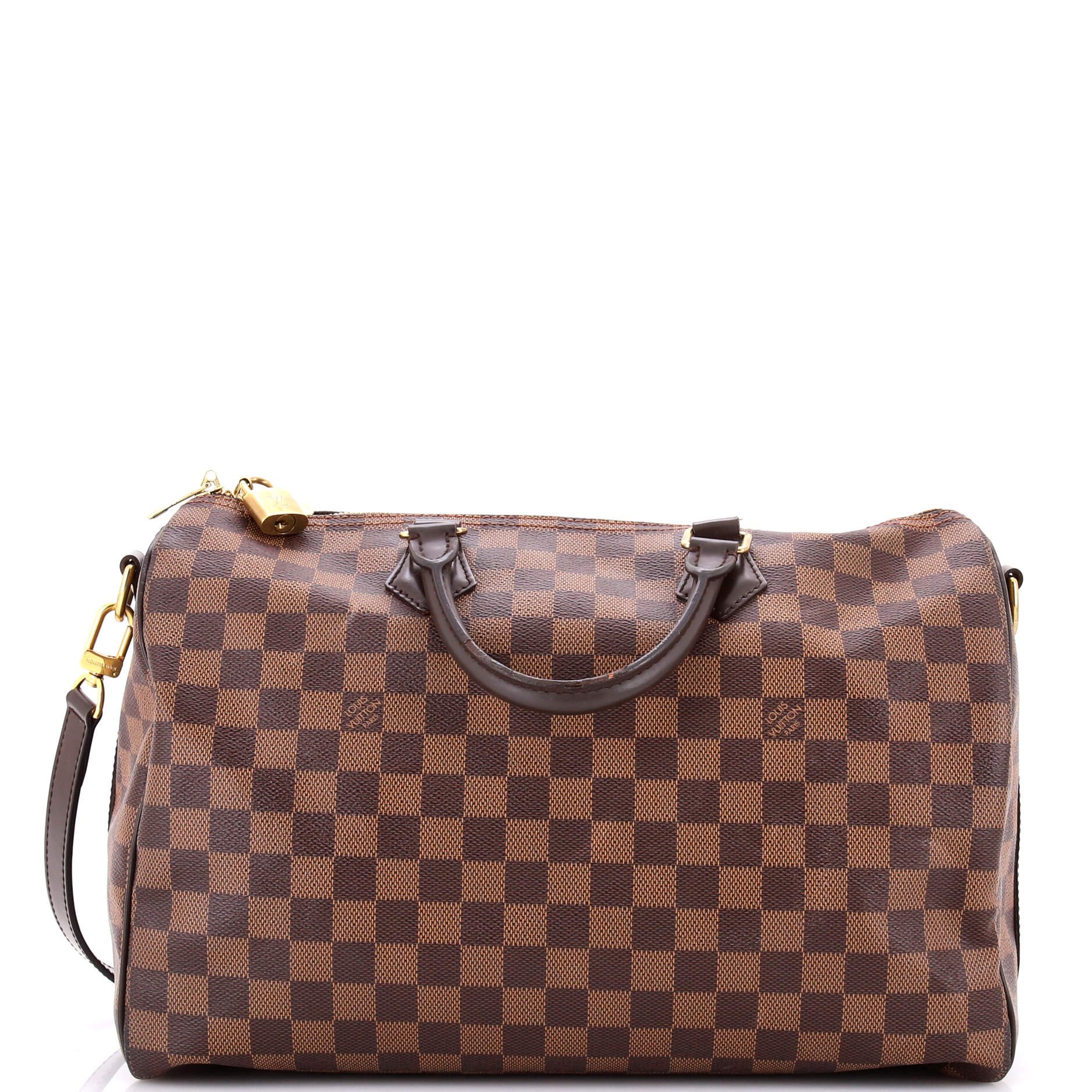 Louis Vuitton Speedy Bandouliere Bag Damier 35