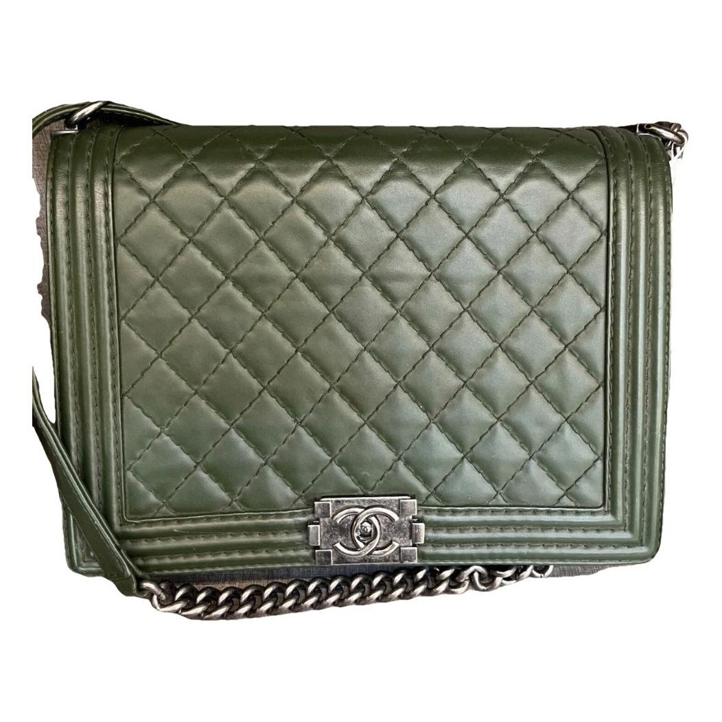 Boy leather crossbody bag