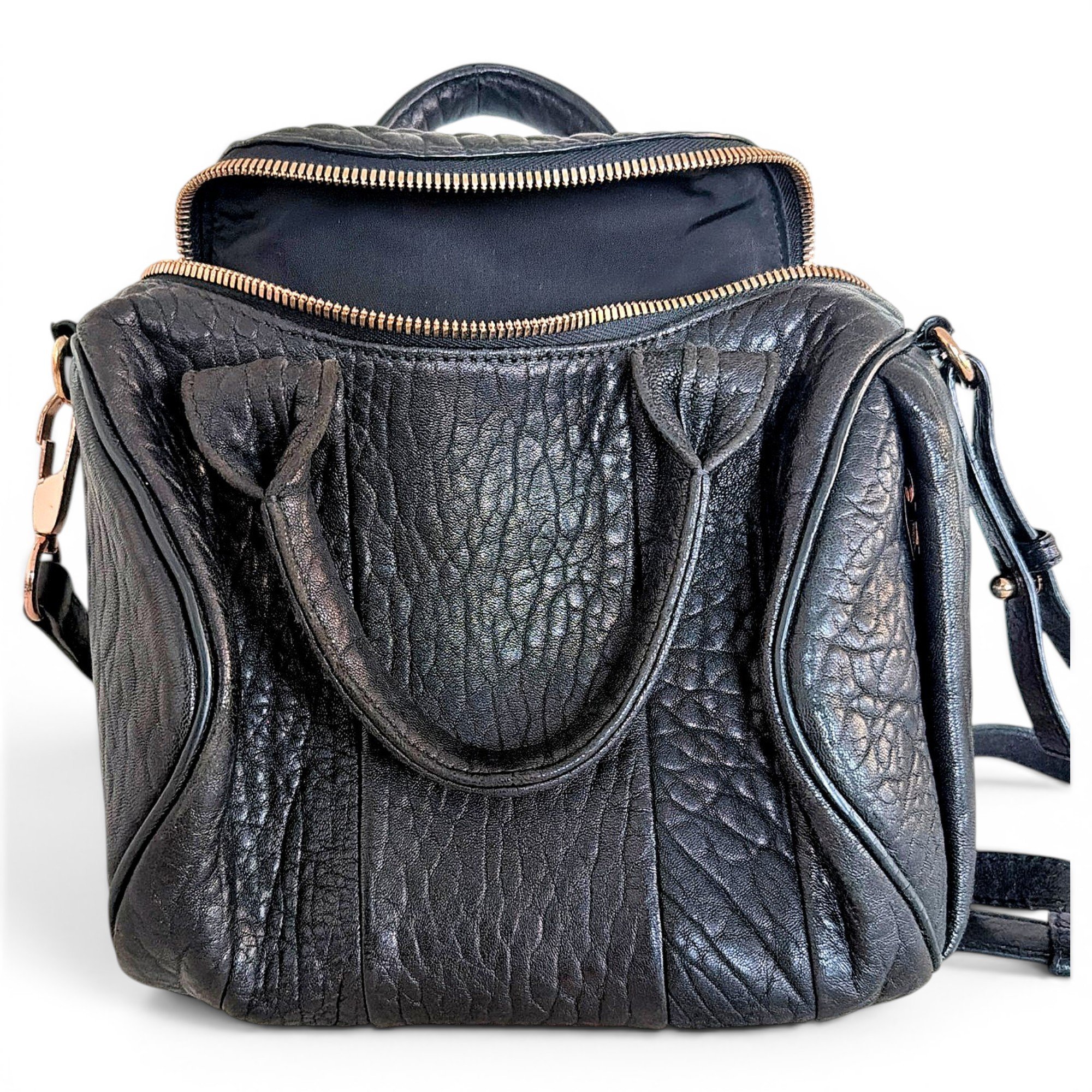Rockie leather handbag