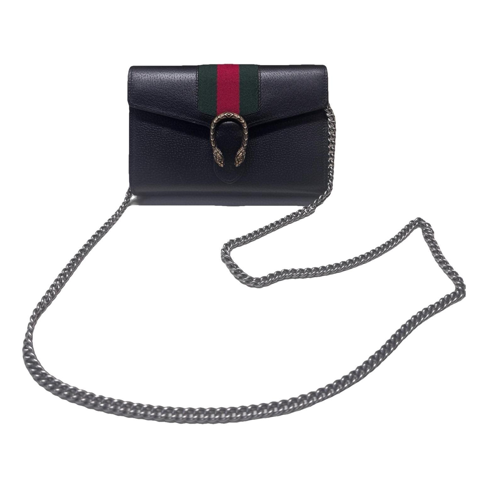 Dionysus Chain Wallet leather handbag