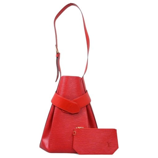 Sac d'épaule leather handbag