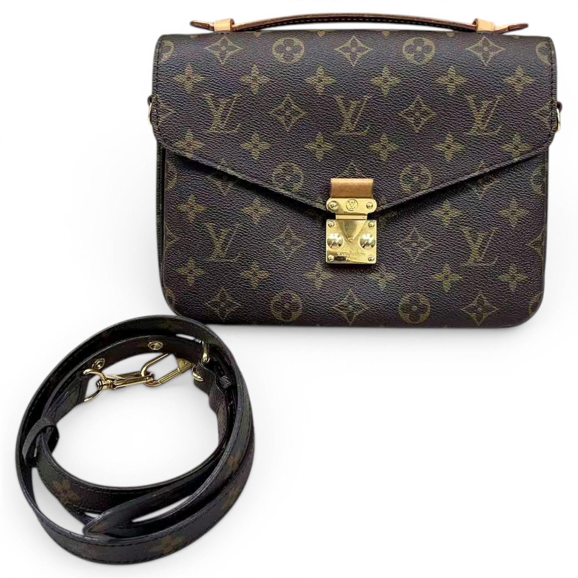 Metis leather handbag
