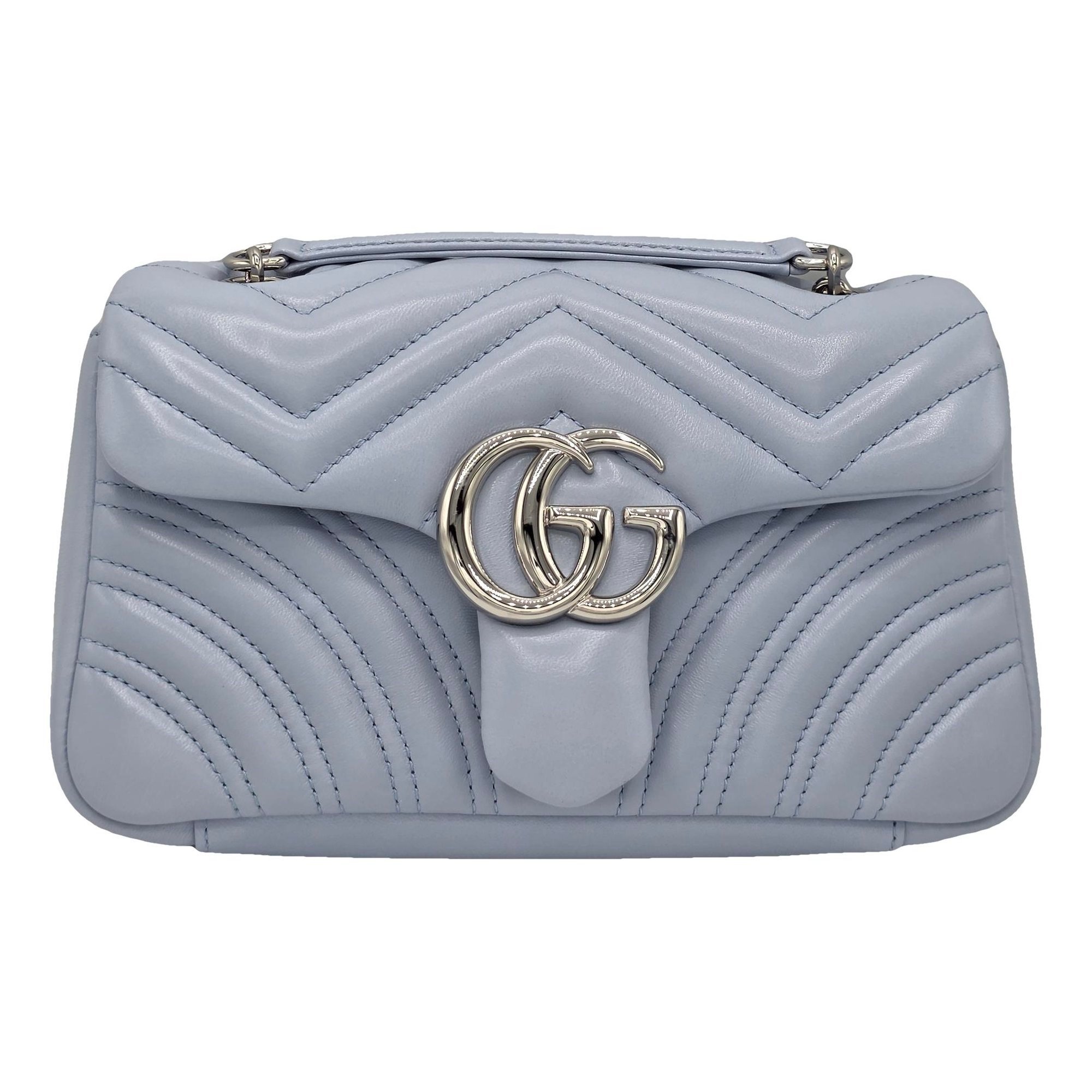 GG Marmont Flap leather crossbody bag