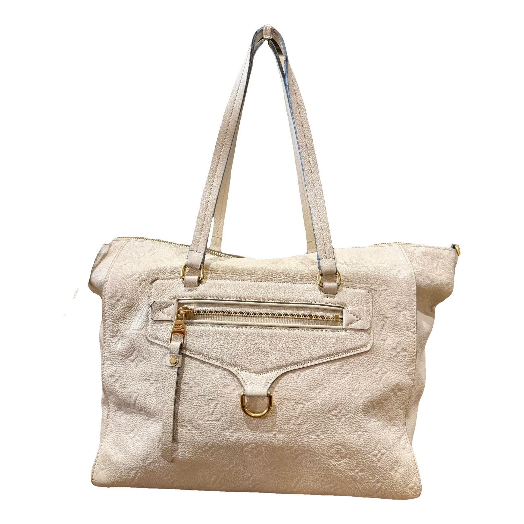 Lumineuse leather handbag