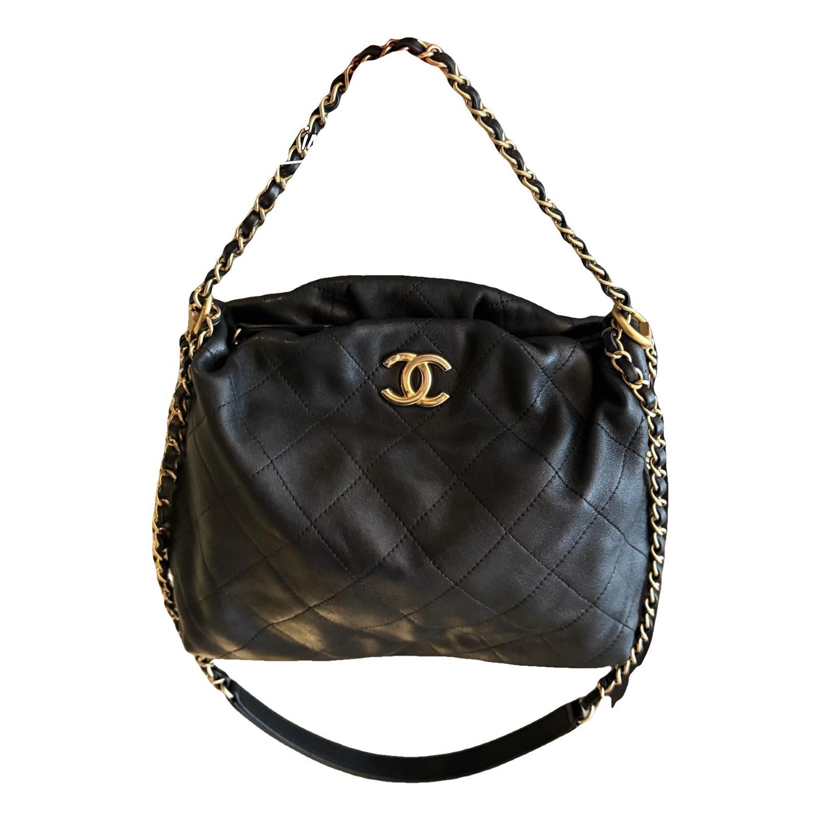 Leather handbag